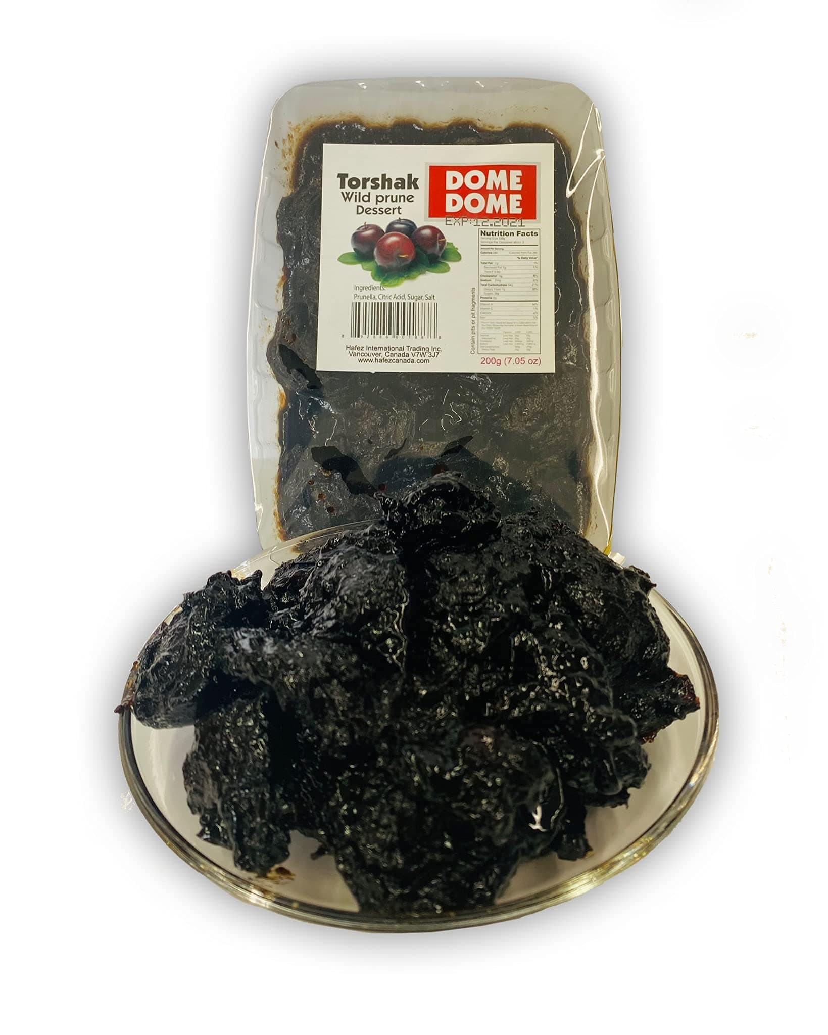 Dome Dome Sour Plums َAloo - Delicious, Sour torsh and Mouthwatering Pack of 2 | ترشک آلو | آلوچه | lavashak