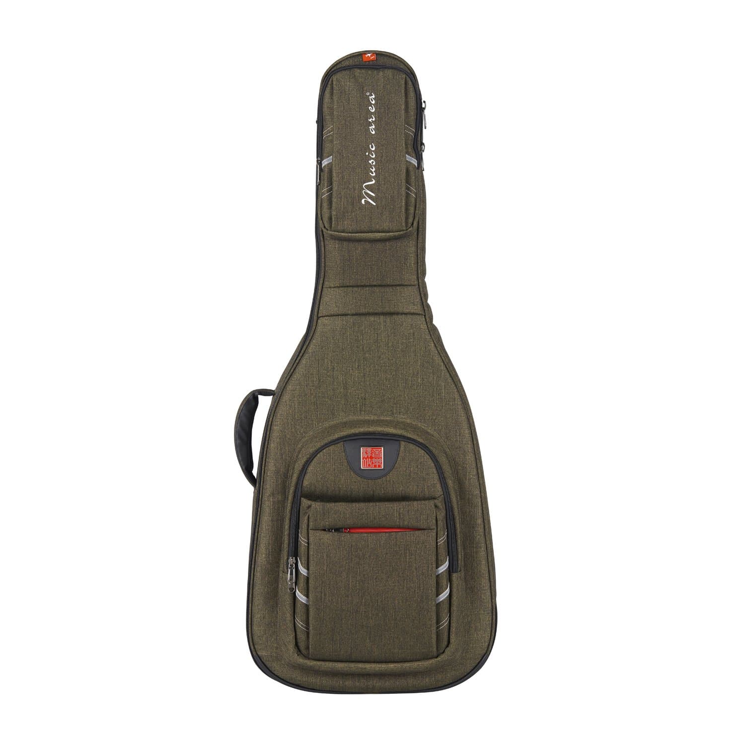 Music Area Wind 30 Series Acoustic Bag-Green (WIND30-DA-GRN)