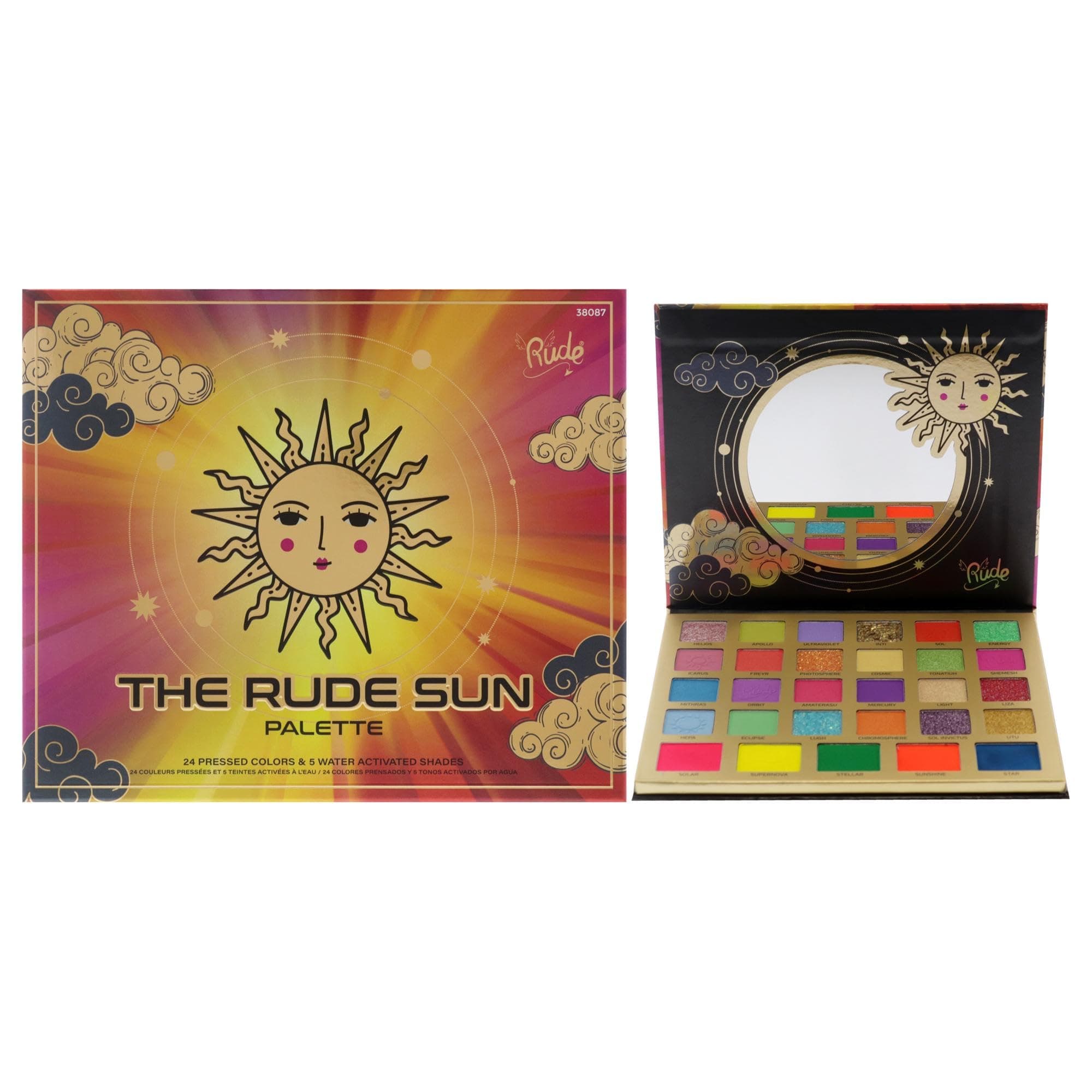 The Rude Sun Palette by Rude Cosmetics for Women - 1 Pc Palette