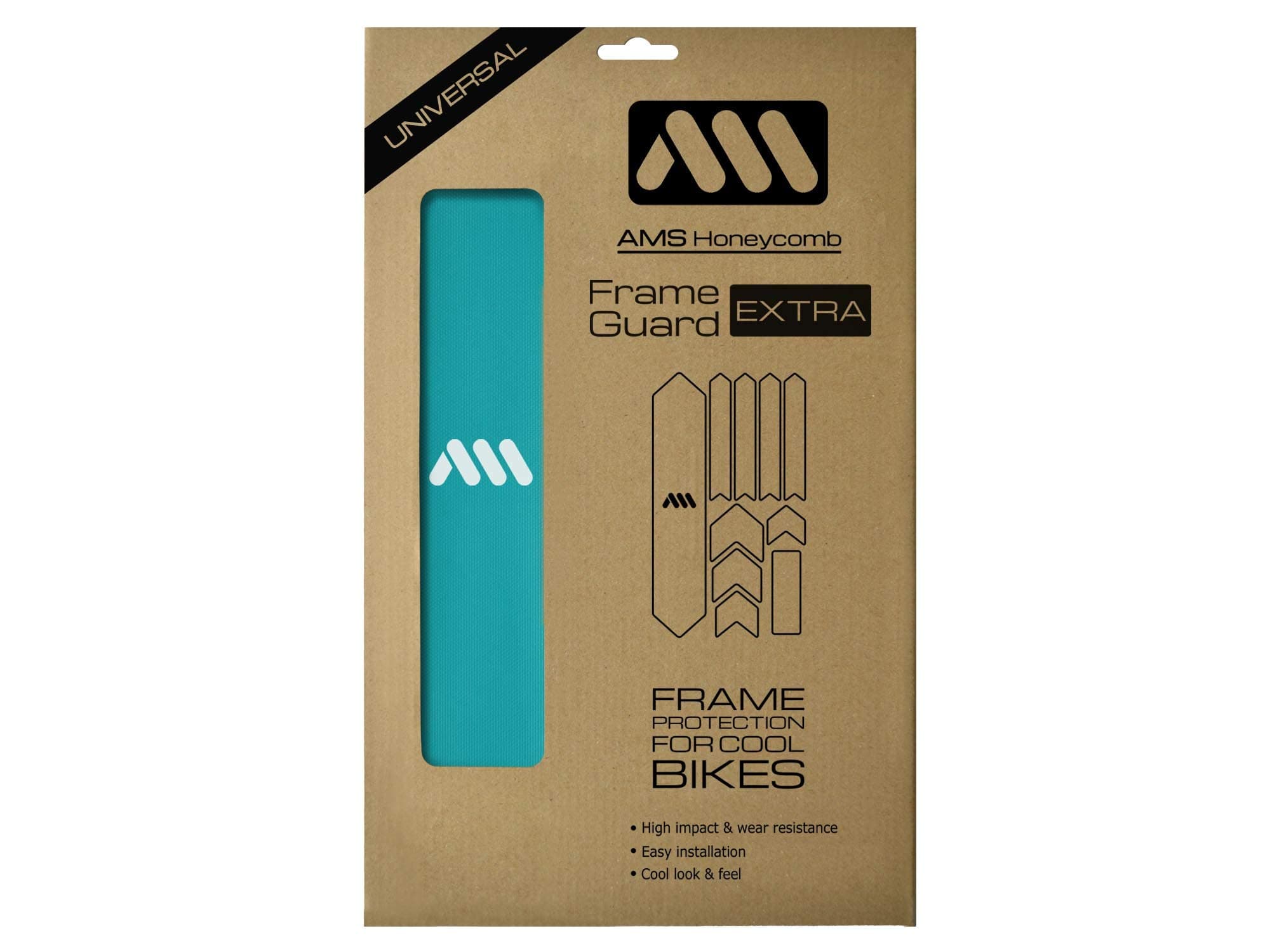 All Mountain Style AMS High Impact Frame Guard Extra Solid– Protects your bike from scratches and dings