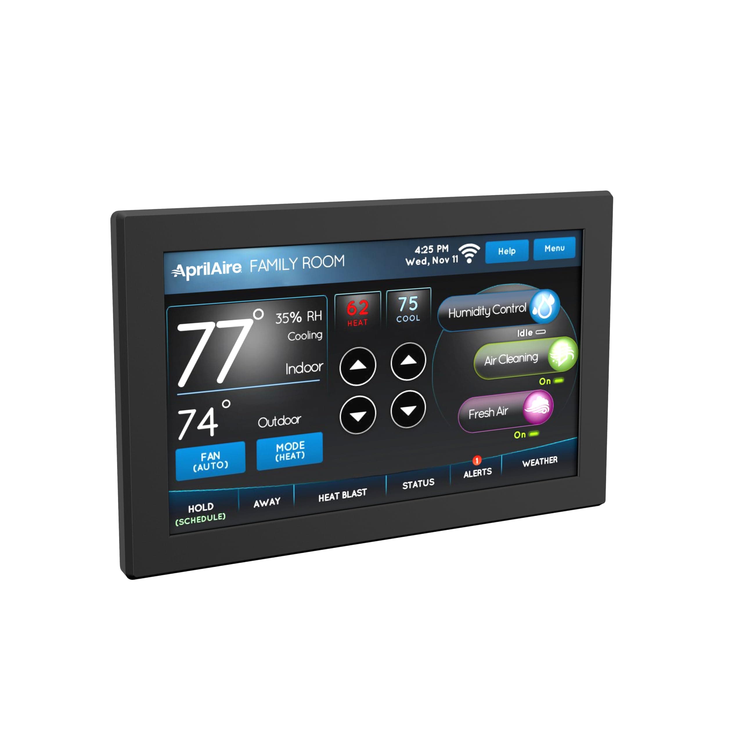 AprilAire 8920W Programmable Wi-Fi Touchscreen Thermostat + IAQ Control
