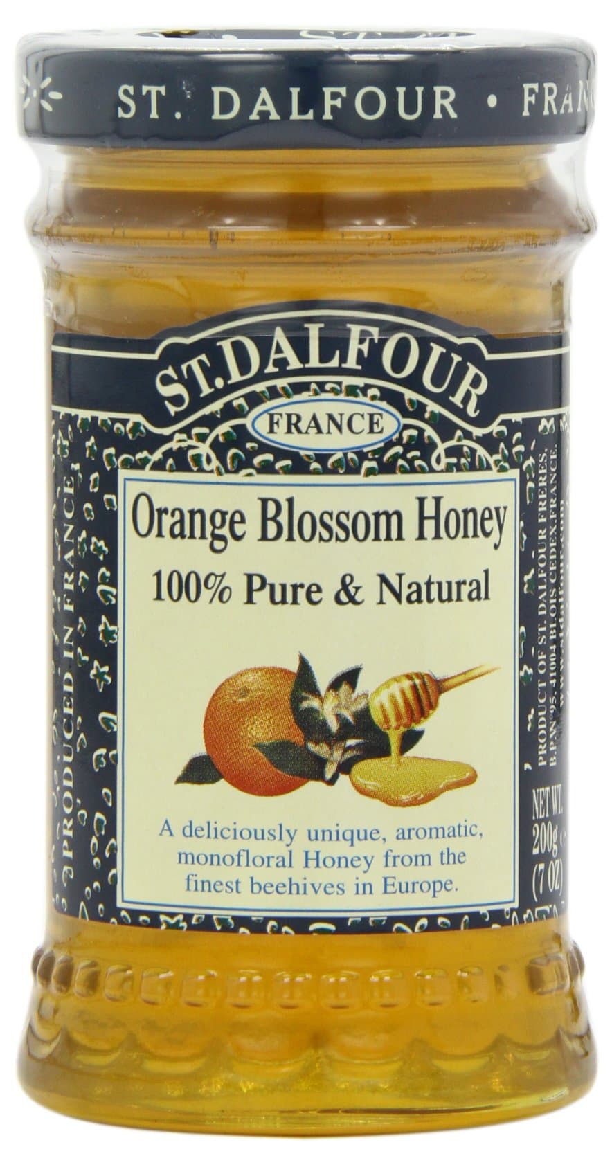 St Dalfour Orange Blossom Honey, 3x200g