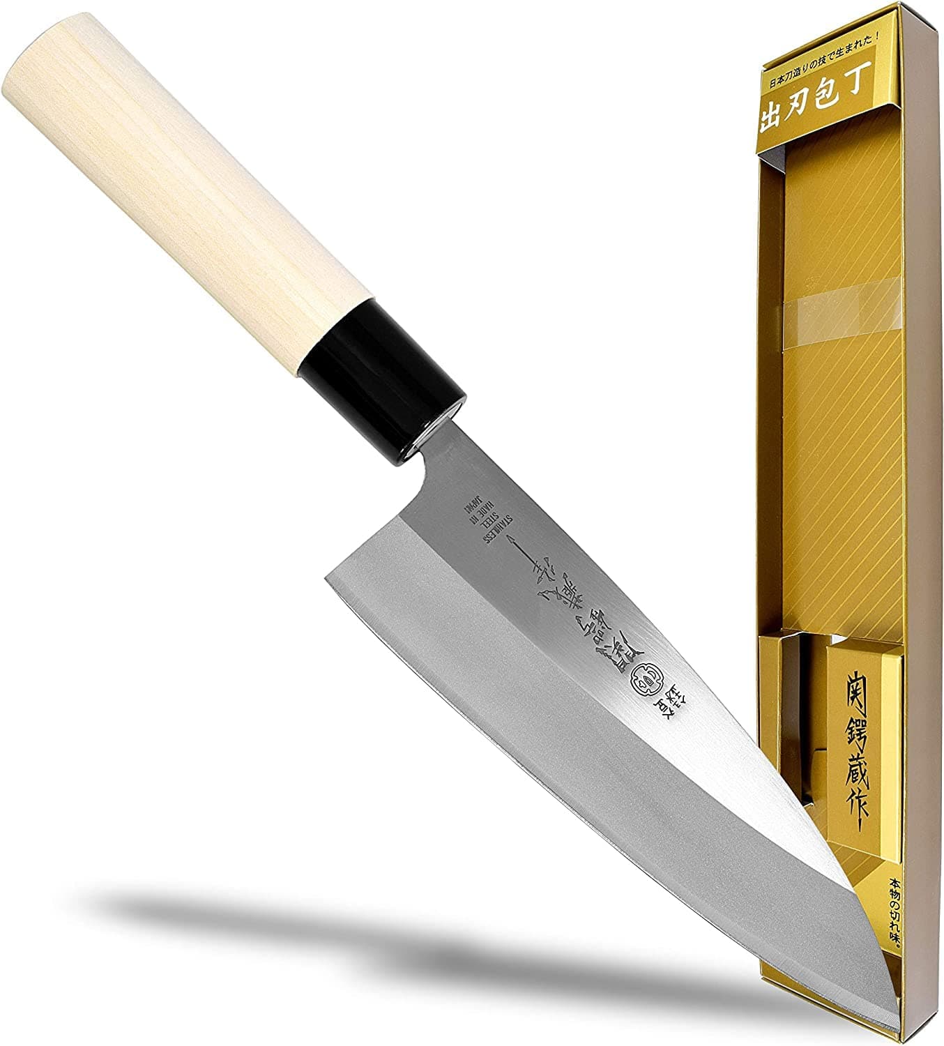 1548, Japanese Kitchen Deba Knife, Stainless Steel