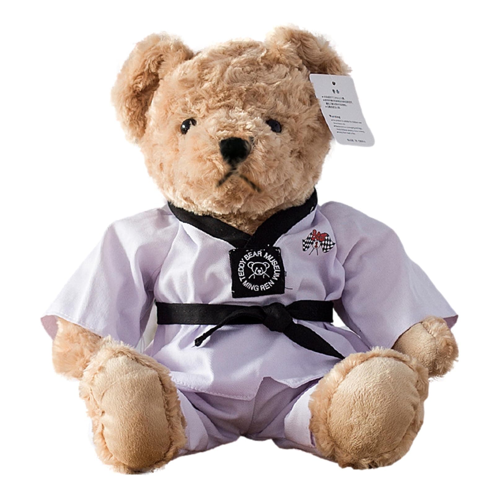 Cute Taekwondo Bear Plush Toys, Stuffed Animal Bear Doll Creative Peluche Toy For