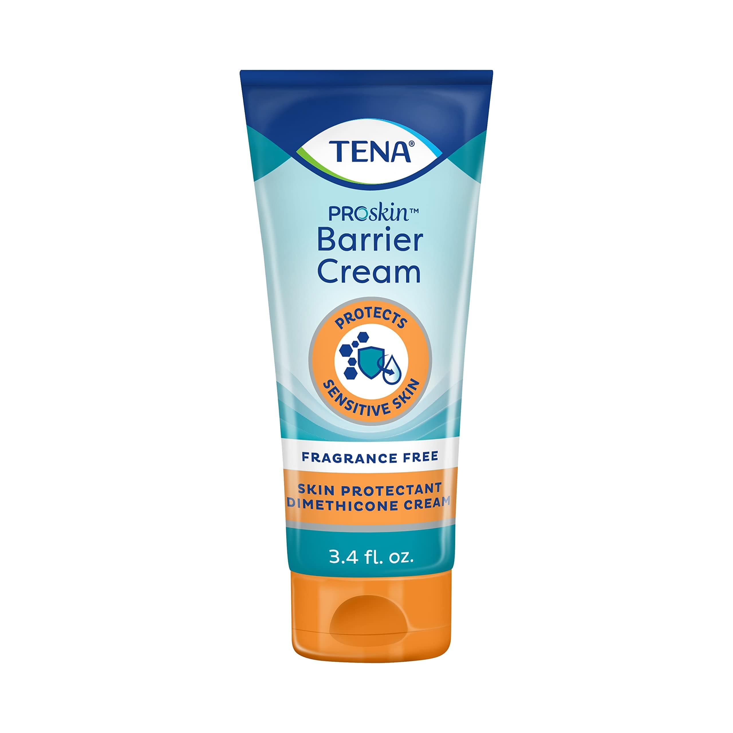 Tena Barrier Cream Fragrance Free, 3.4 fl. oz
