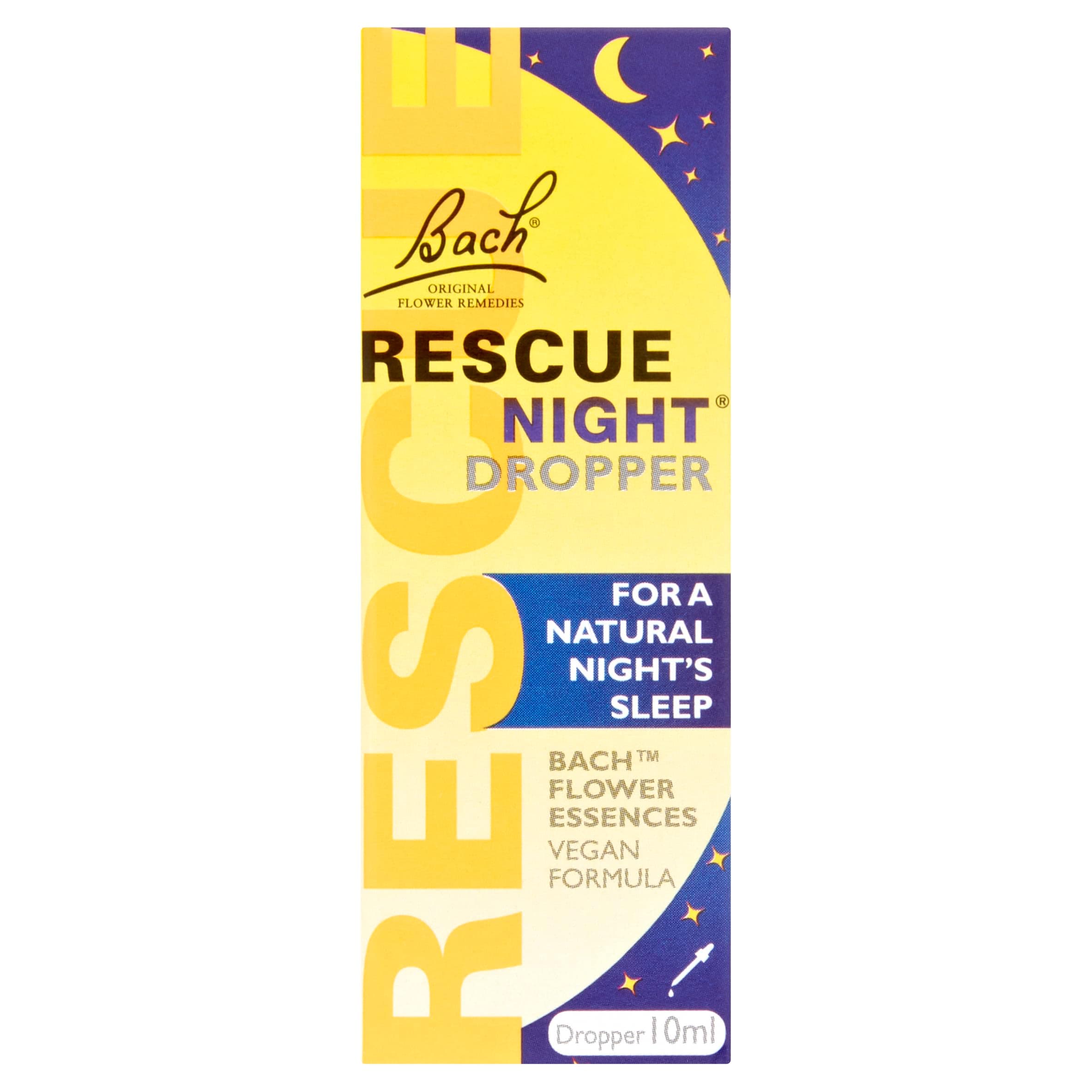 Rescue Remedy NIght 10ml Dropper 10ml by Bach Rescue Remedy