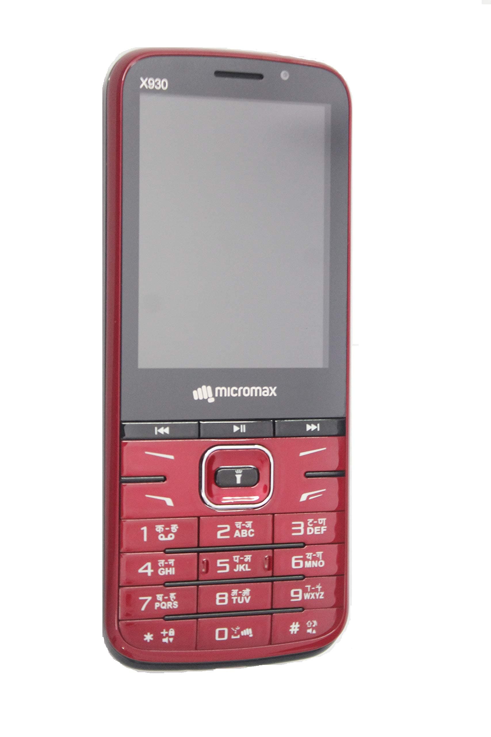 Micromax X930 with 3000 mAh Battery - Red
