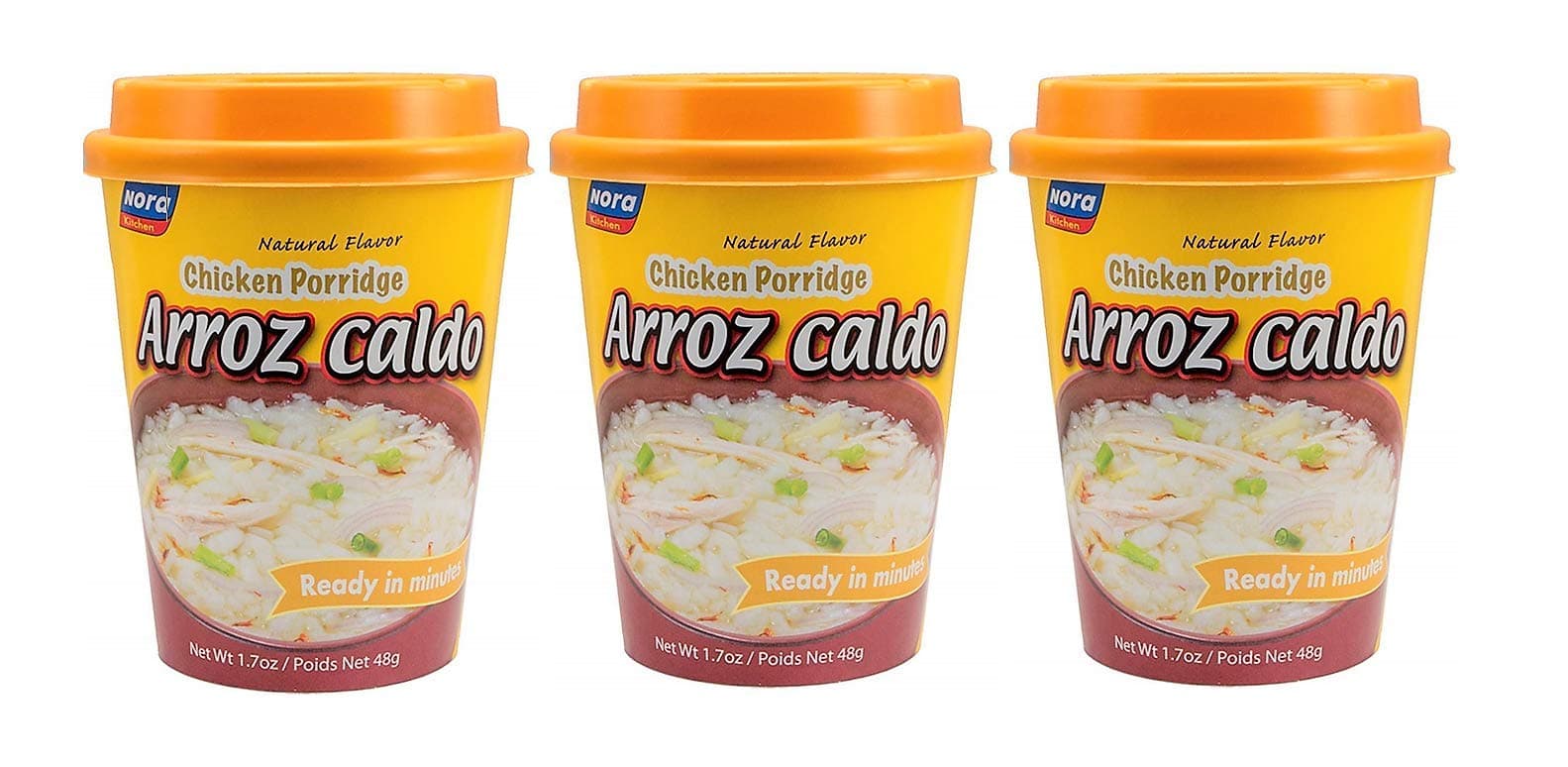 Nora Kitchen Soups & Porridge's (Arroz Caldo (Chicken Porridge), 3 Pack)