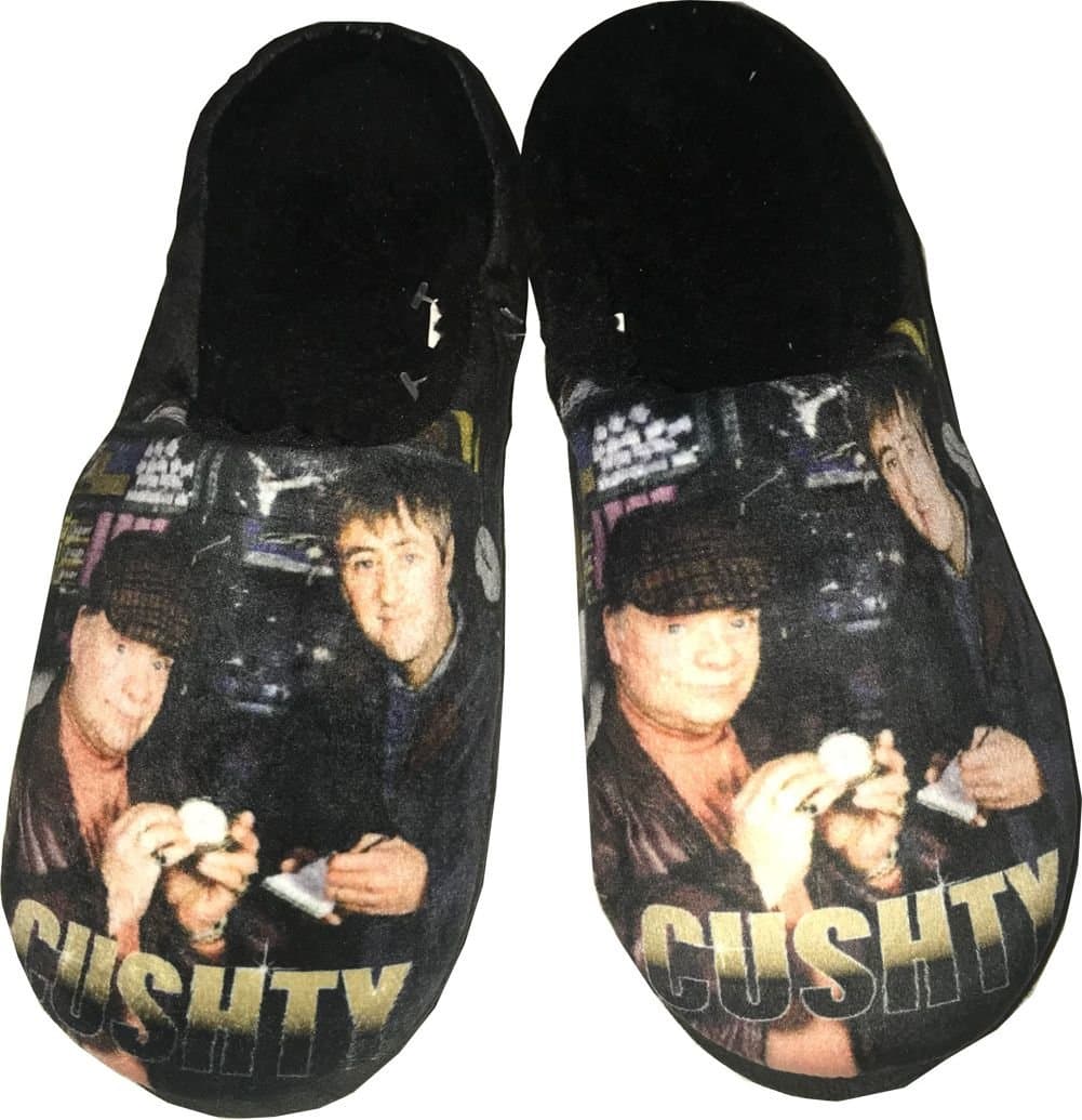 Only Fools and Horses Cushty Mens Slippers Mens 9-10