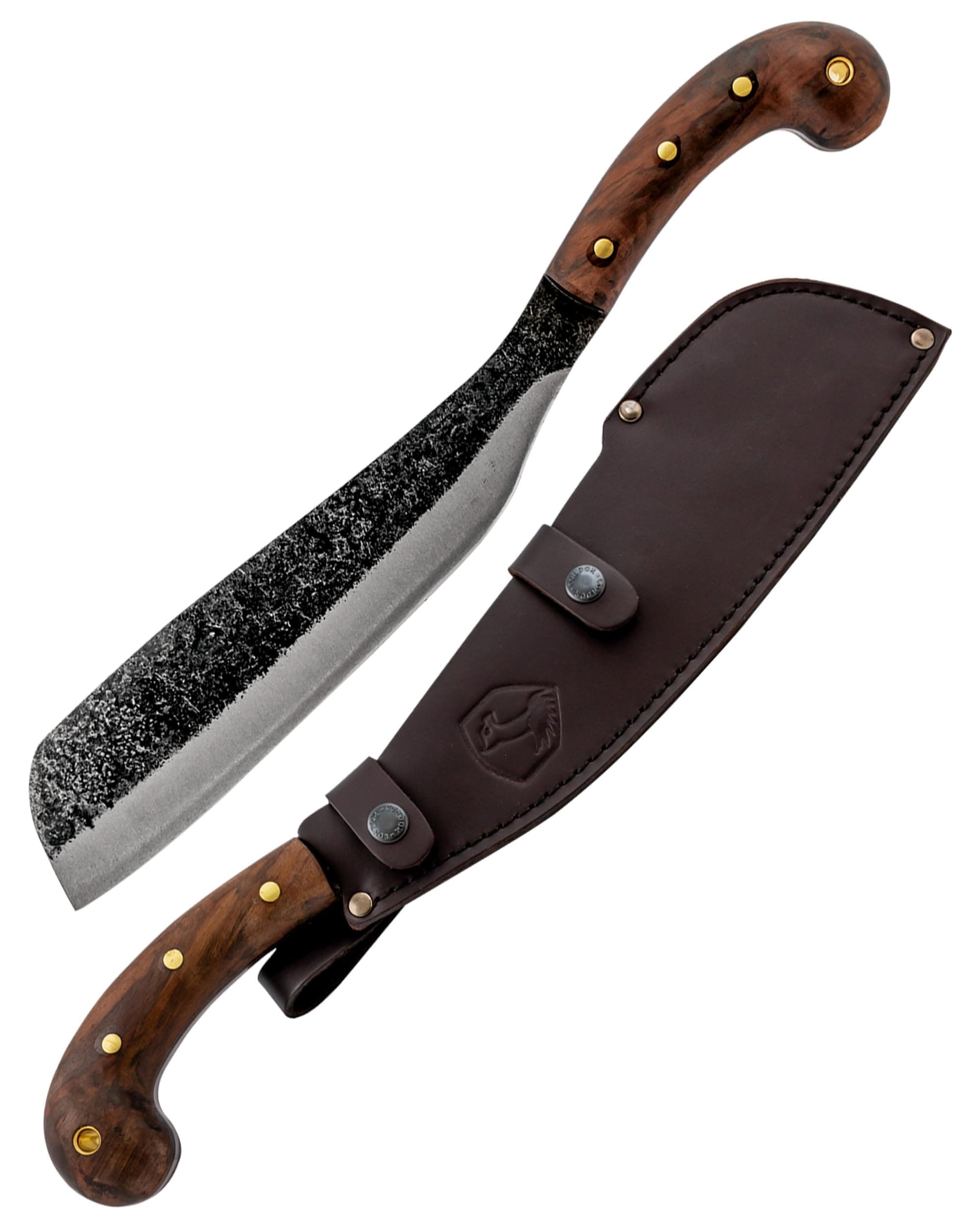 Condor Tool Knife Village Parang Machete 12in Blade Hardwood Handle with Sheath