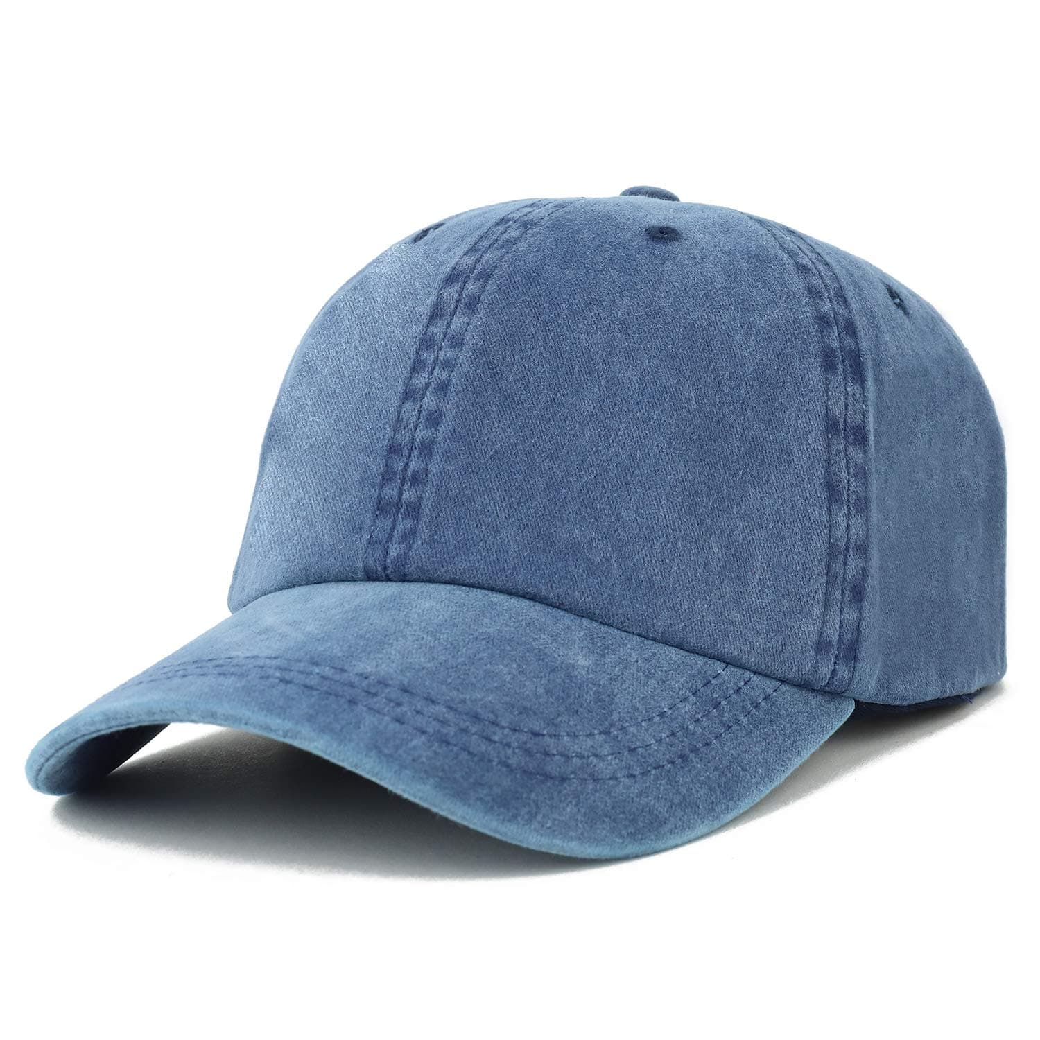 Oversize XXL Pigment Dyed Washed Cotton Baseball Cap