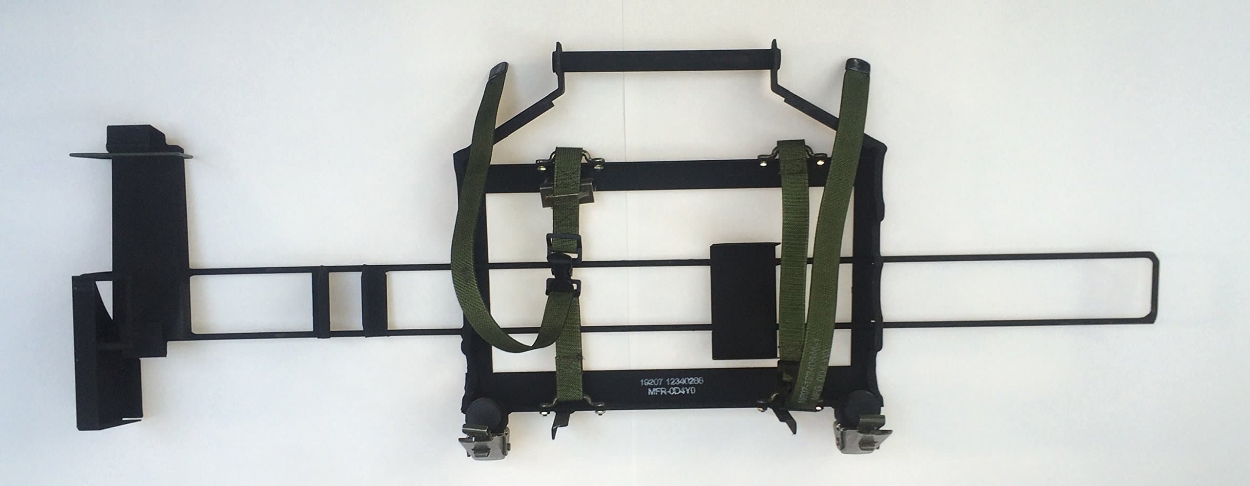 Military Recovery Tool Rack Holds Axe, Shovel & Pick- Off Road Tool Rack for 4WD, ATV, UTV Jeep