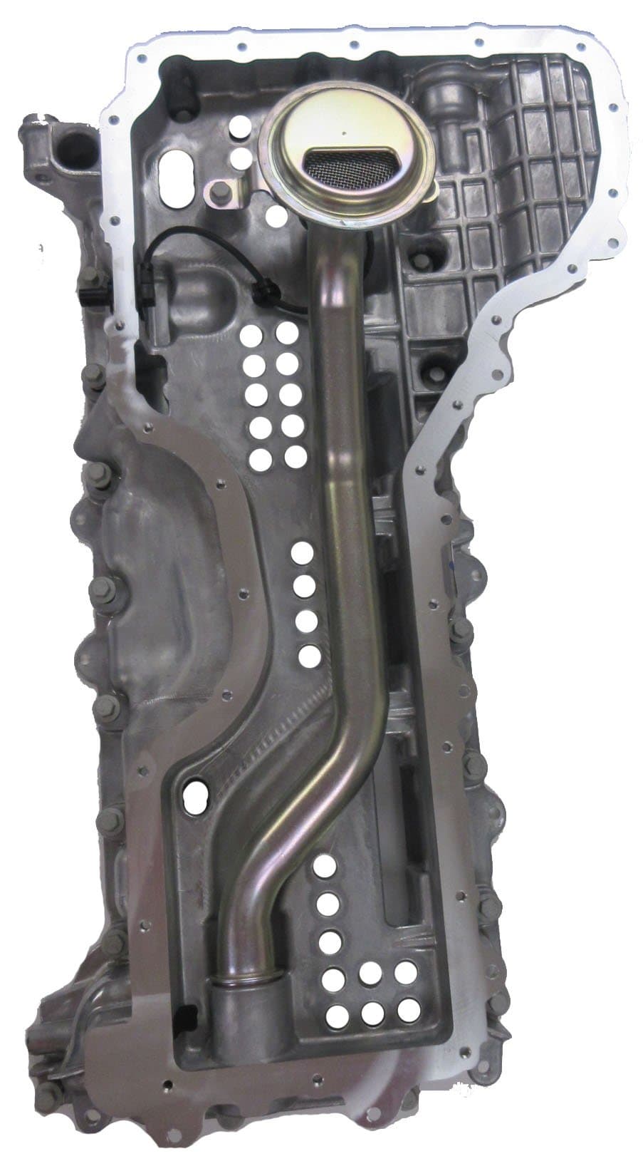 EPP GMDU-1397 Replaces OEM 12671399 Duramax 6.6 Upper Engine Oil Pan w Low Oil Sensor & Pickup Tube