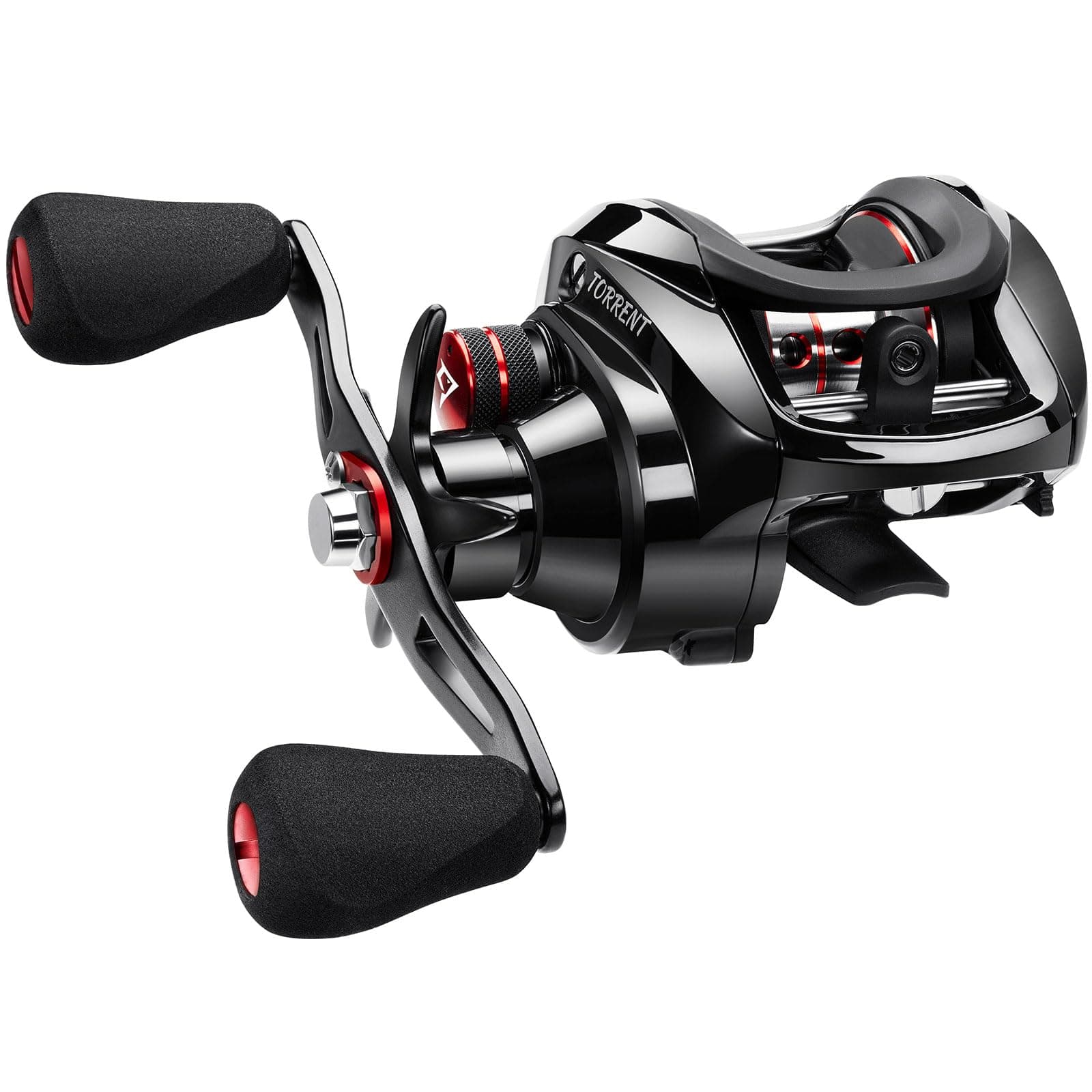 Piscifun Torrent Baitcasting Reel 5.3:1 Right Handed Bass Fishing Reel Low Profile Baitcaster