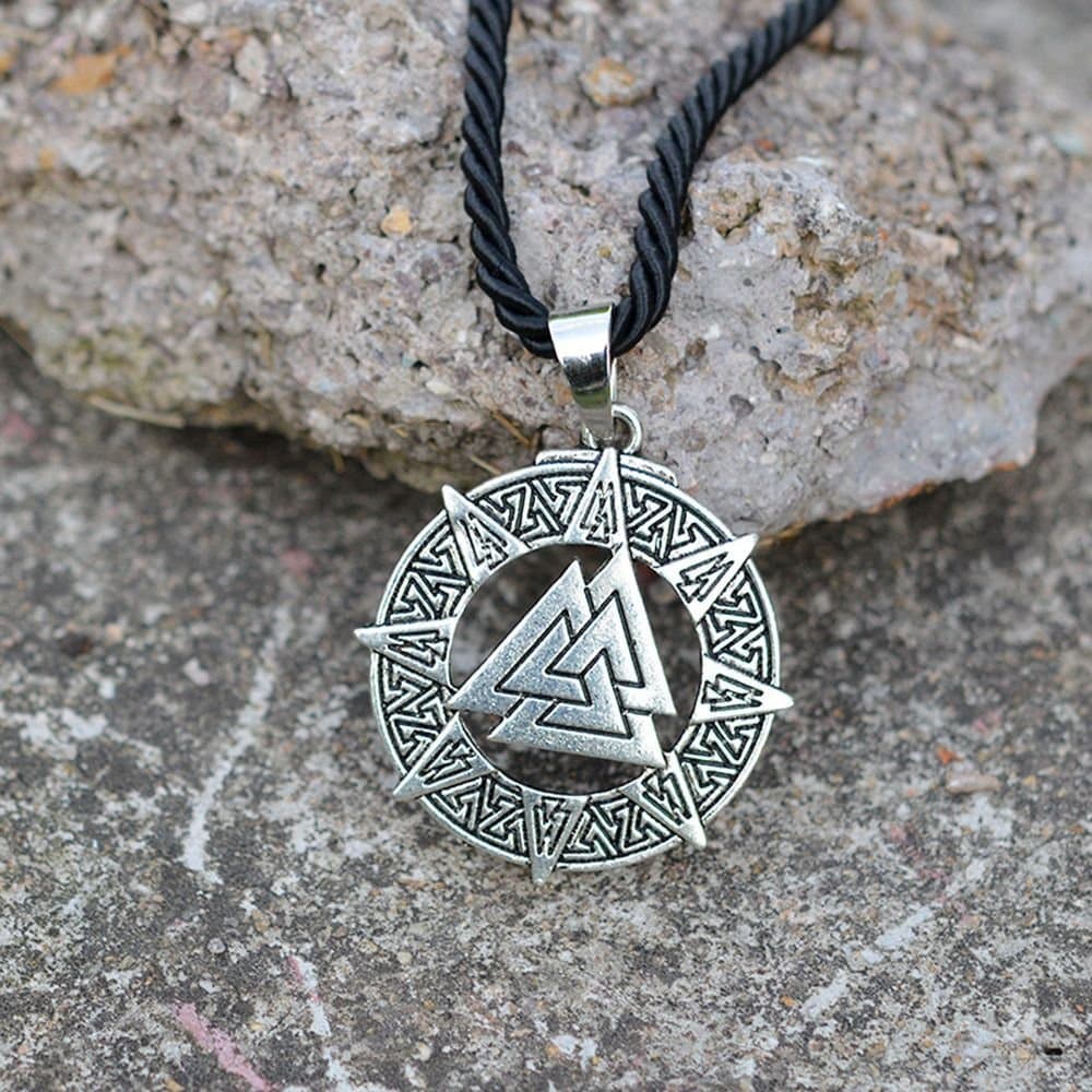 Valknut Odin’s Symbol of Norse Viking Warriors Pewter В-57