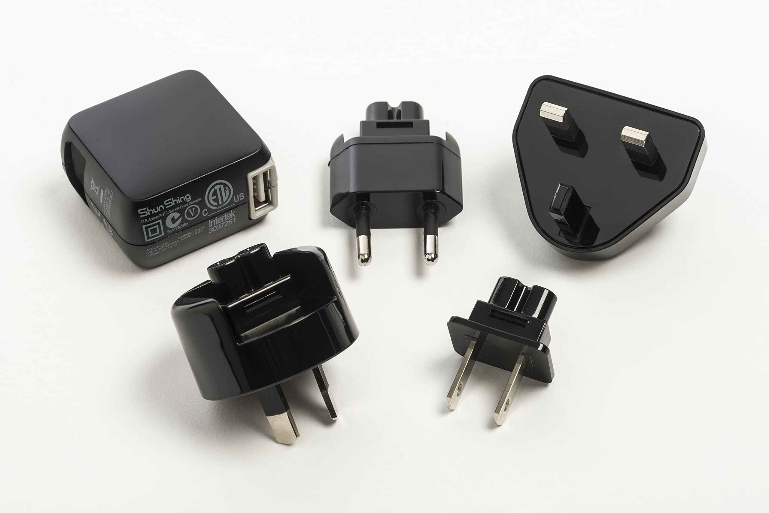 BlueCosmo Iridium GO! AC Charger with International Plugs