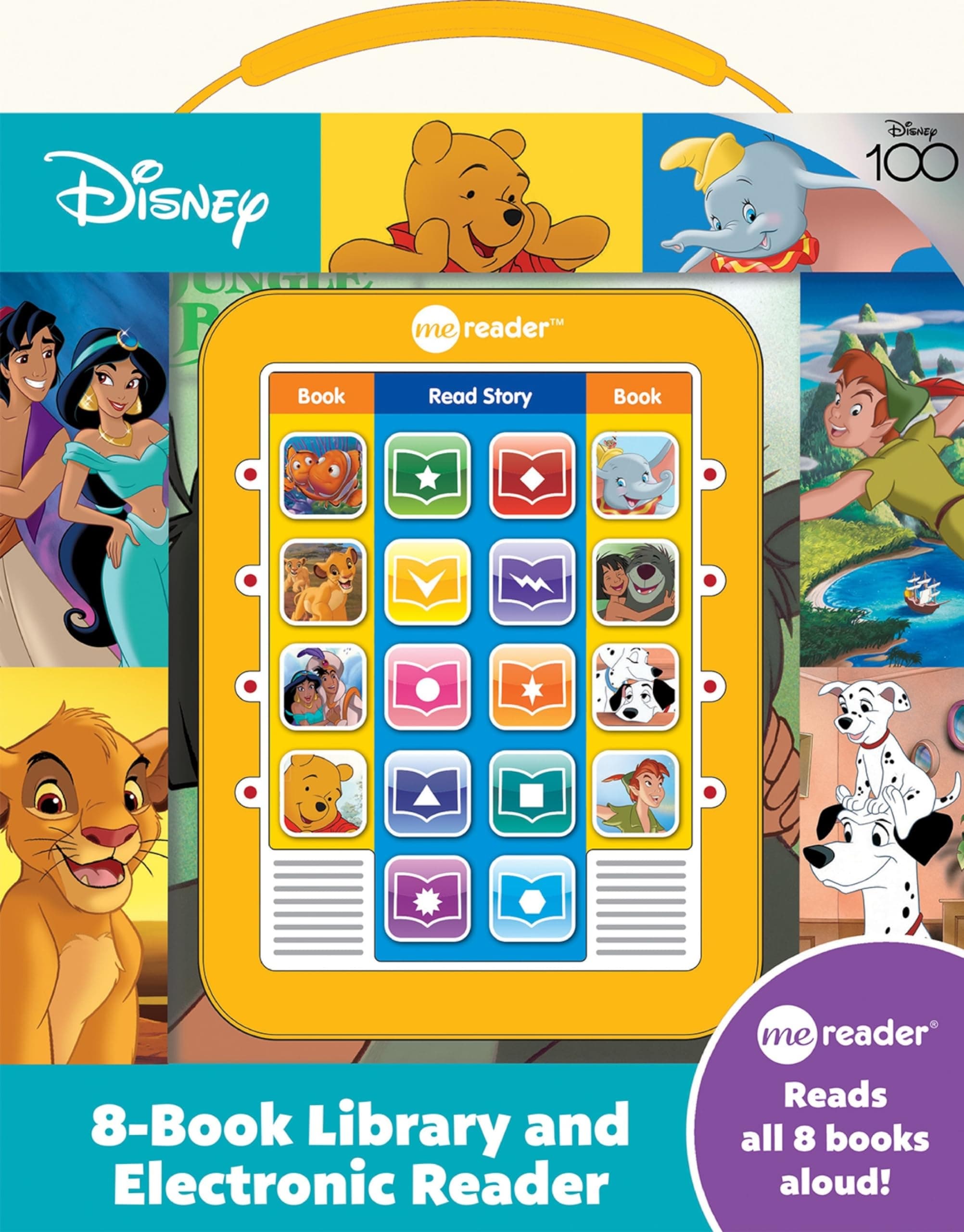 Disney: Me Reader 8-Book Library and Electronic Reader Sound Book Set