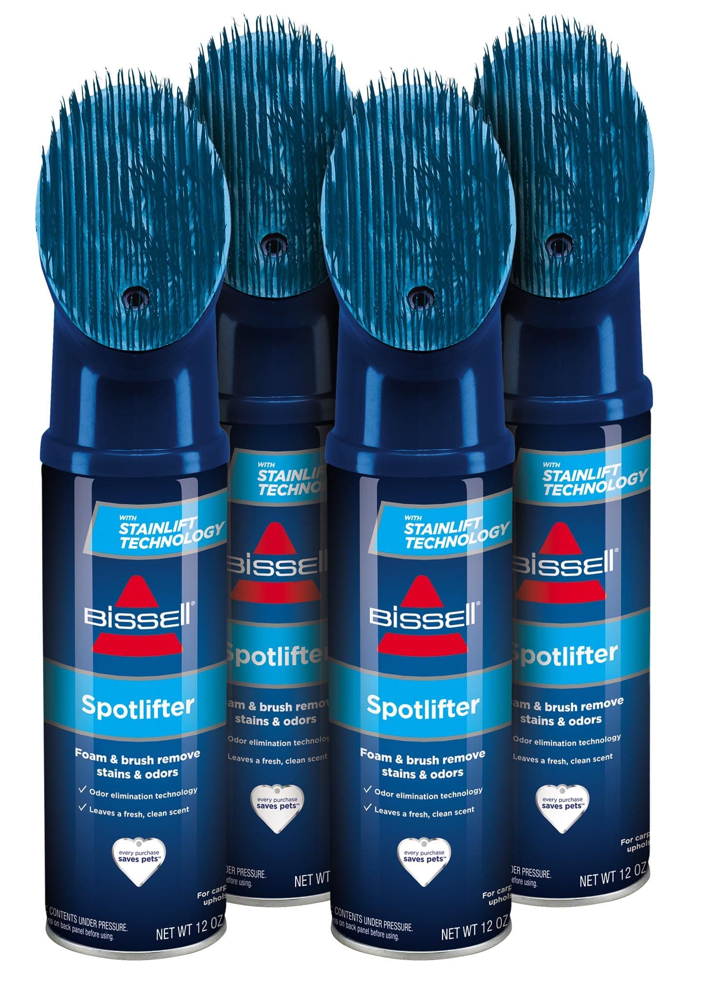 Spot and Stain Fabric and Upholstery Cleaner Brush Head - 4 pack, 93519