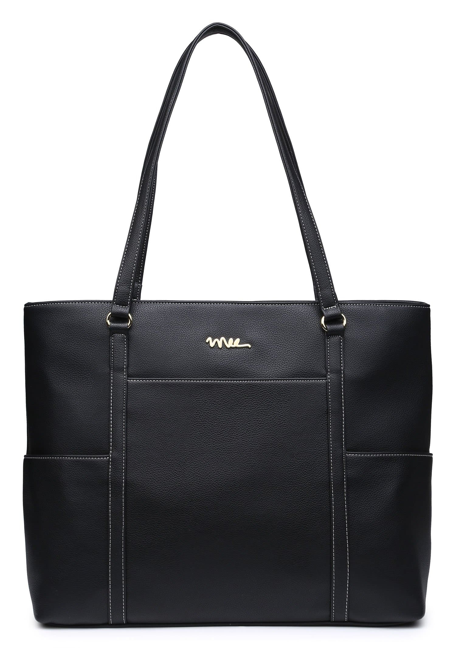 Classic Laptop Leather Tote Bag for 15 15.6 inch Laptop