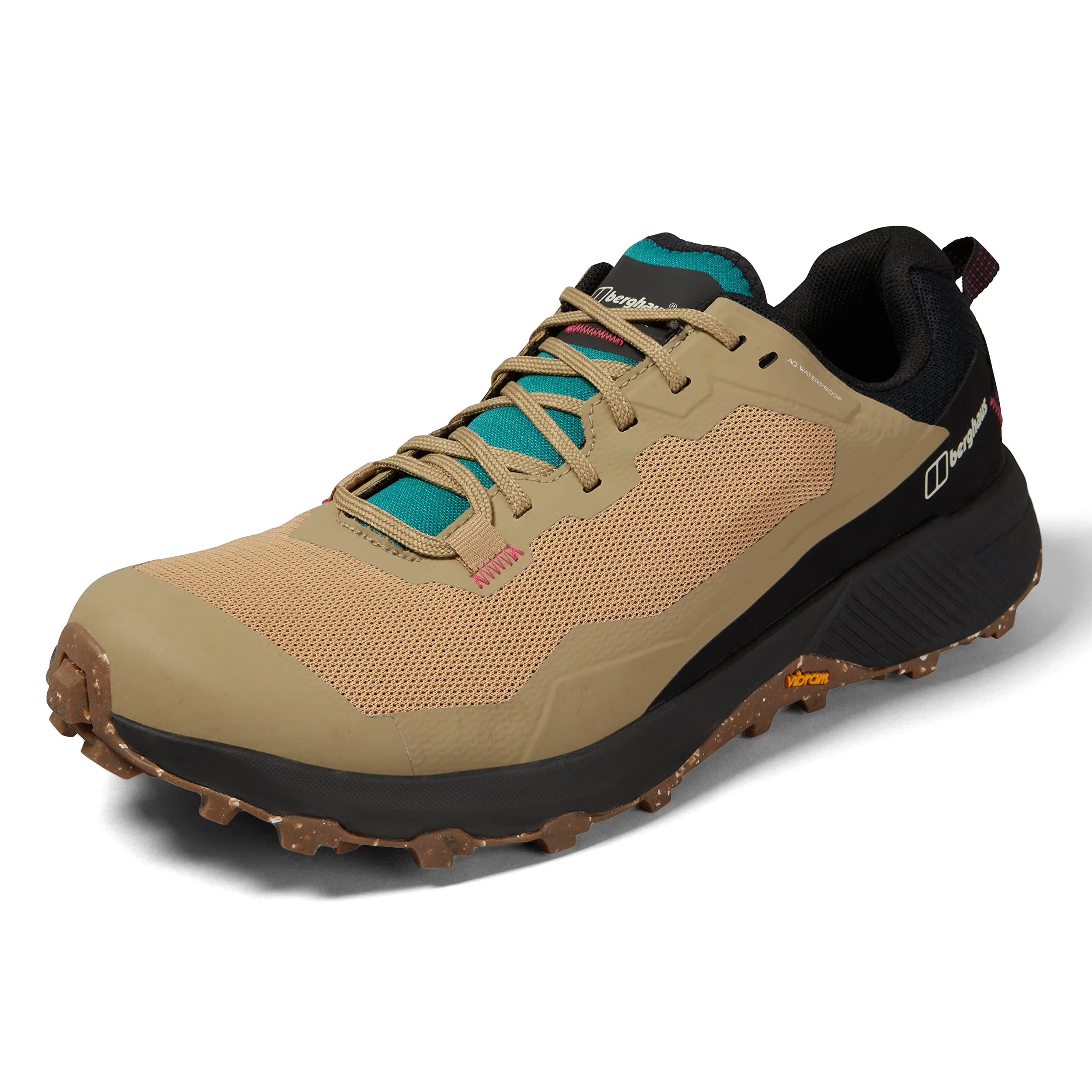 Berghaus Men's Revolute Active Walking Hiking Trail Shoes | Waterproof | Breathable | Durable | Vibram Rubber Sole Boot