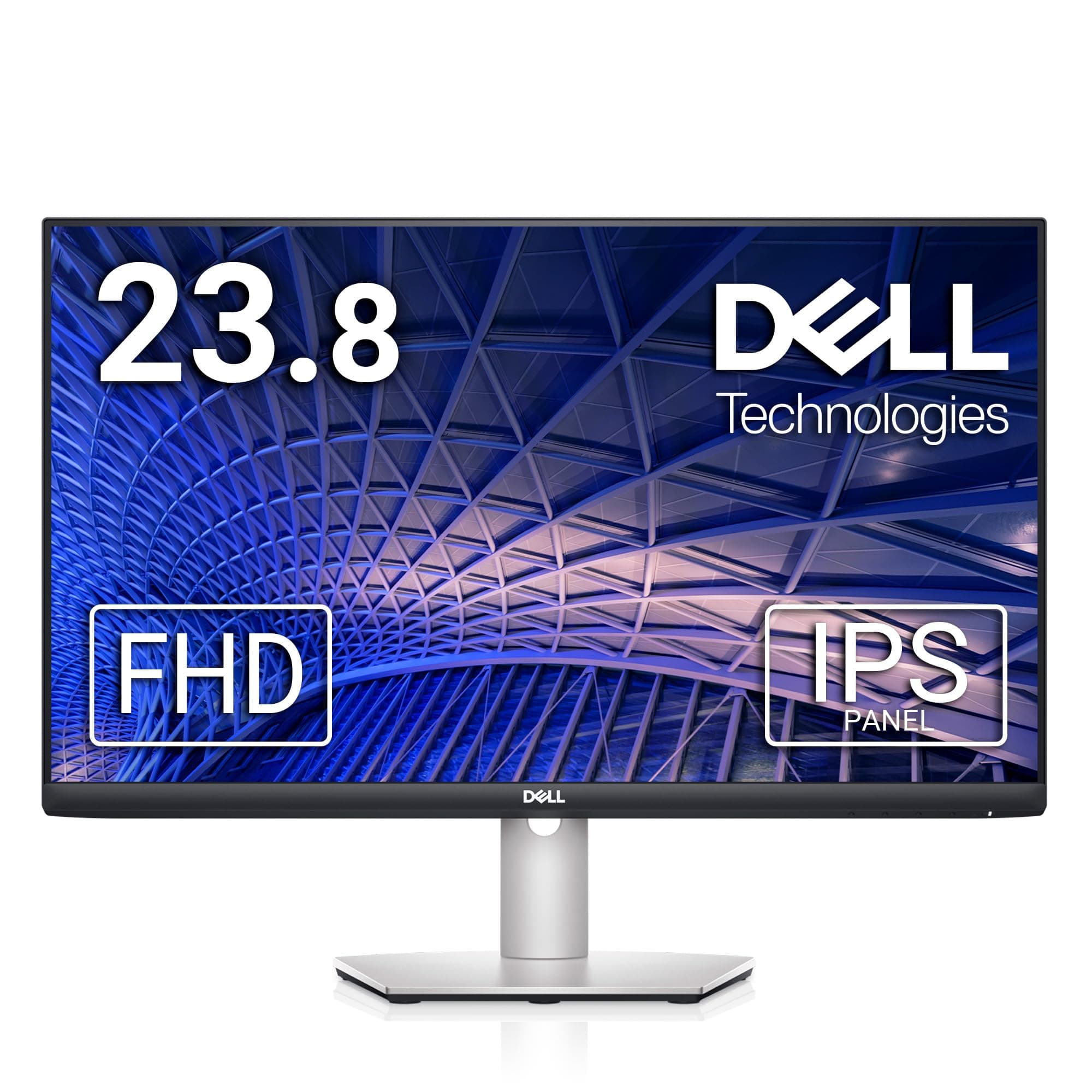 S2421HS Full HD 1920 x 1080, 24-Inch 1080p LED, 75Hz, Desktop Monitor with Adjustable Stand, 4ms Grey-to-Grey Response Time, AMD FreeSync, IPS Technology, HDMI, DisplayPort, Silver, 24.0" FHD