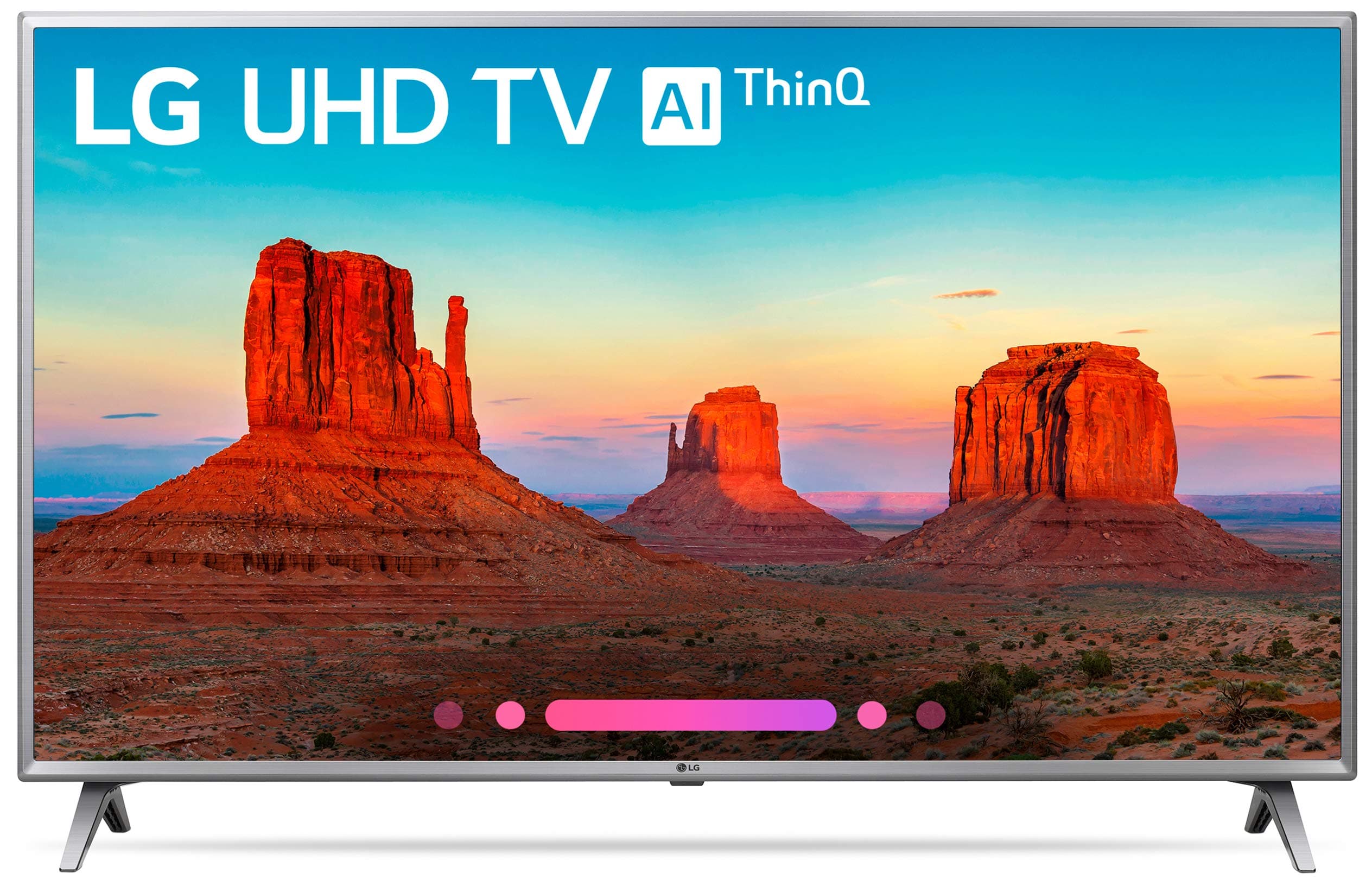 LG 43UK6500AUA 43 pulgadas Class 4K UHD Smart LED TV (Renewed)