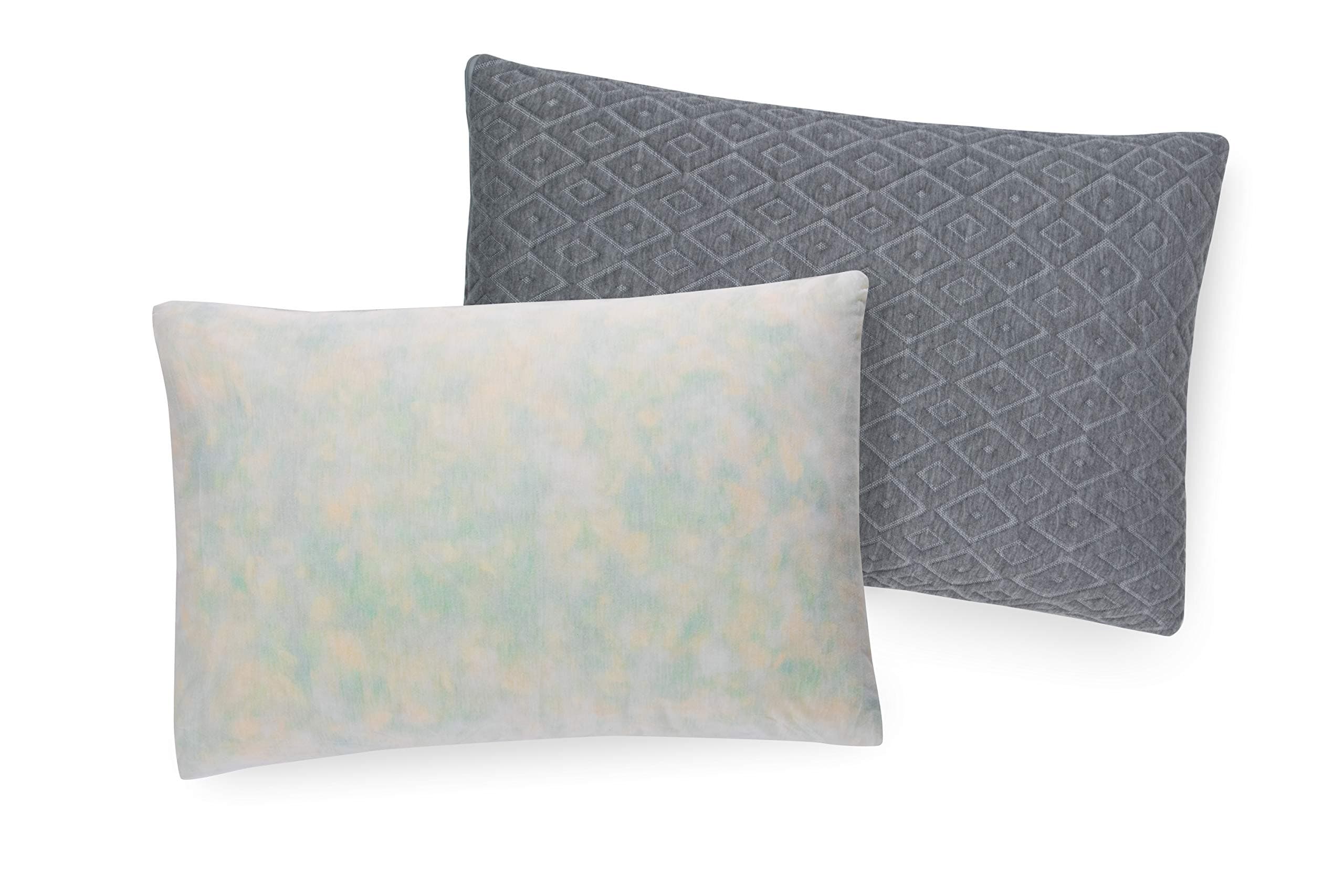 Brooklyn Bedding BBPSPMPQQ Premium Shredded Foam Pillow, Queen