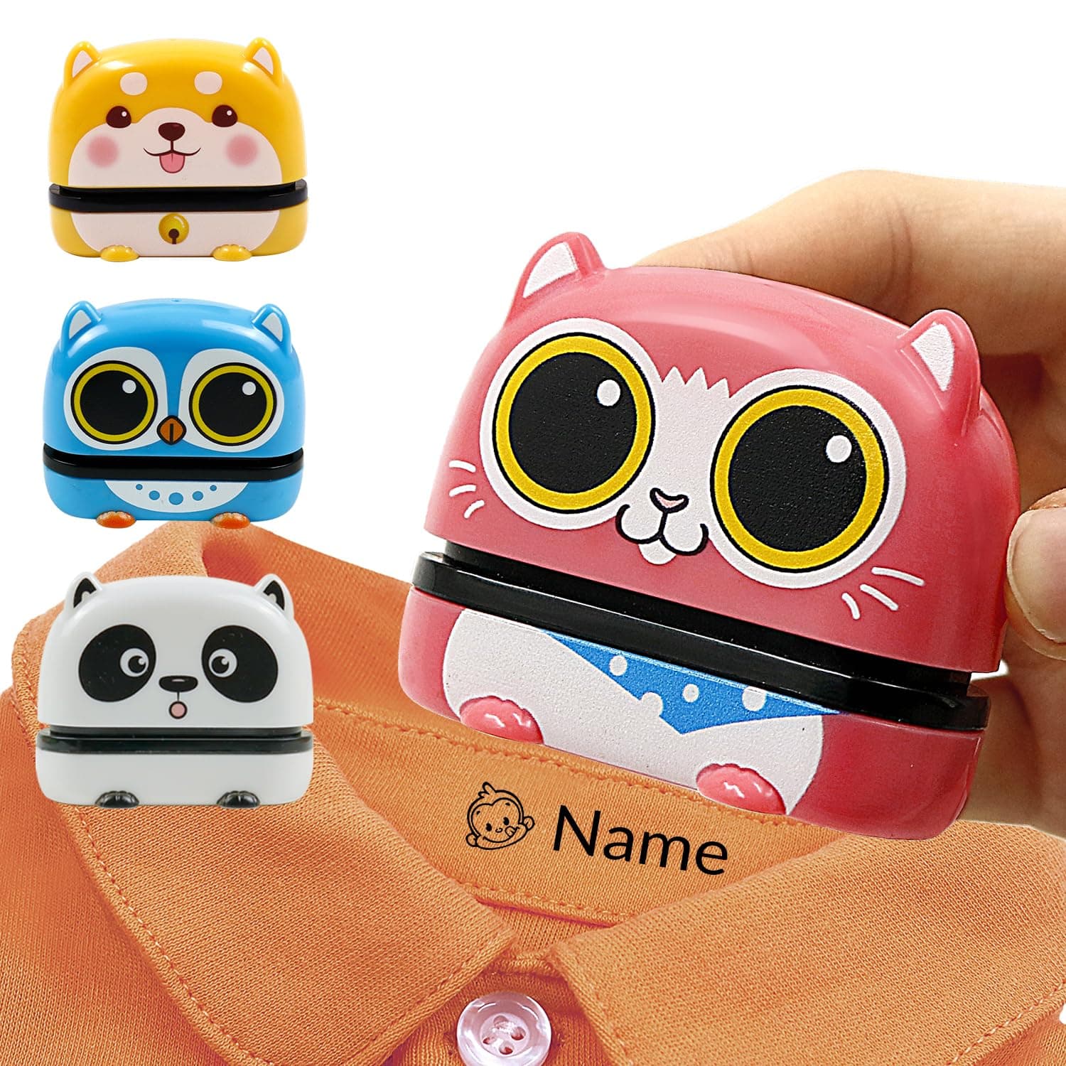 Name Stamp for Clothes Kids,Label Stamp,Clothes Stamp Label Kids,Personalised Name Stamp,School Uniform Name Stamp,Clothing Name Stamp Wsshable,Labels for Kids School Stuff