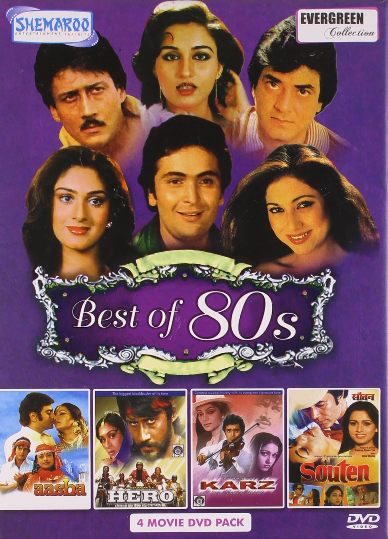 Evergreen Collection - Best Of 80s (Asha / Hero / Karz / Souten)