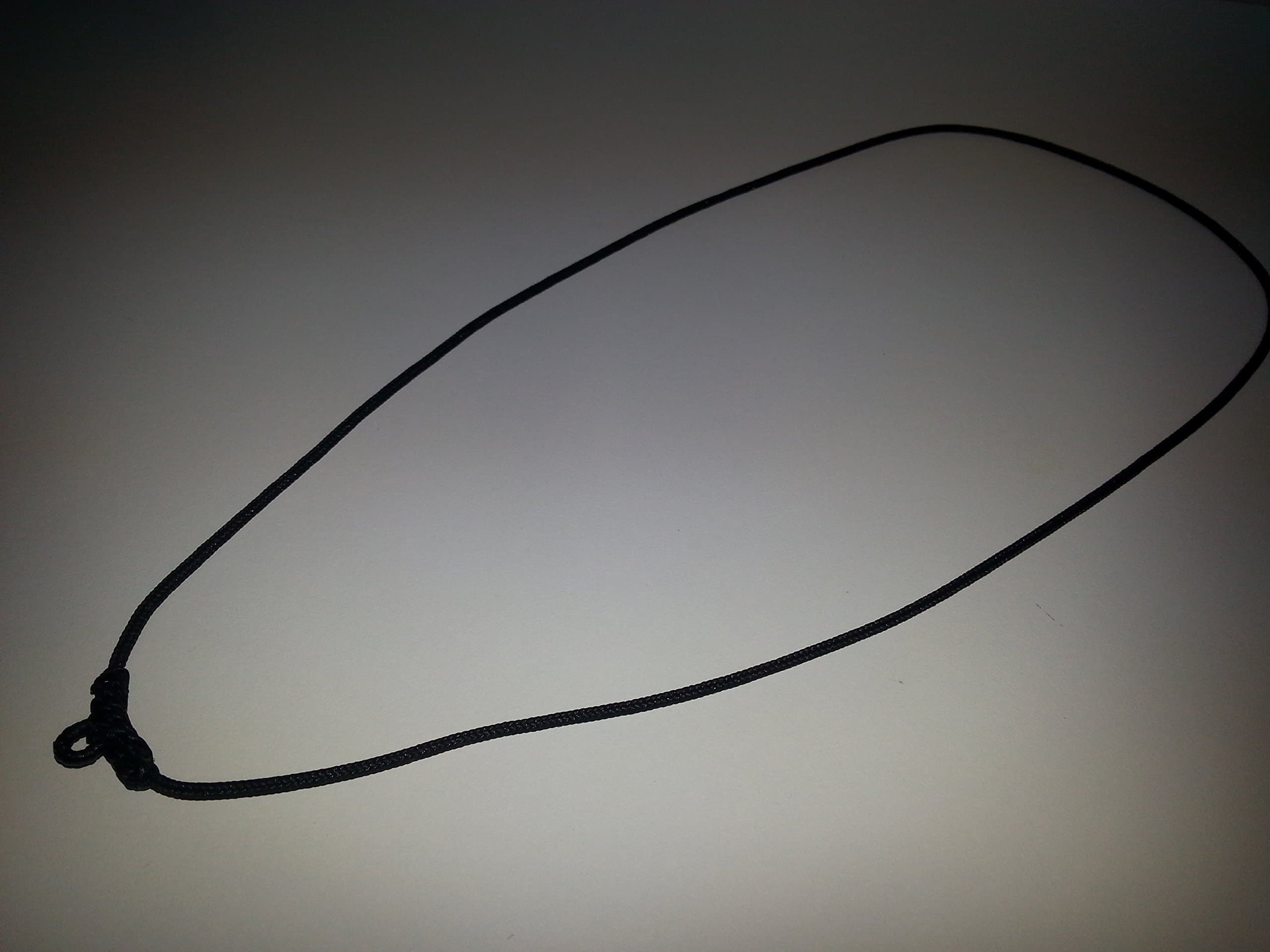 New Black String Kabbalah Necklace Thai Amulet Talisman Thai Buddhist Monks Blessed Handmade Bracelet 1 Hook