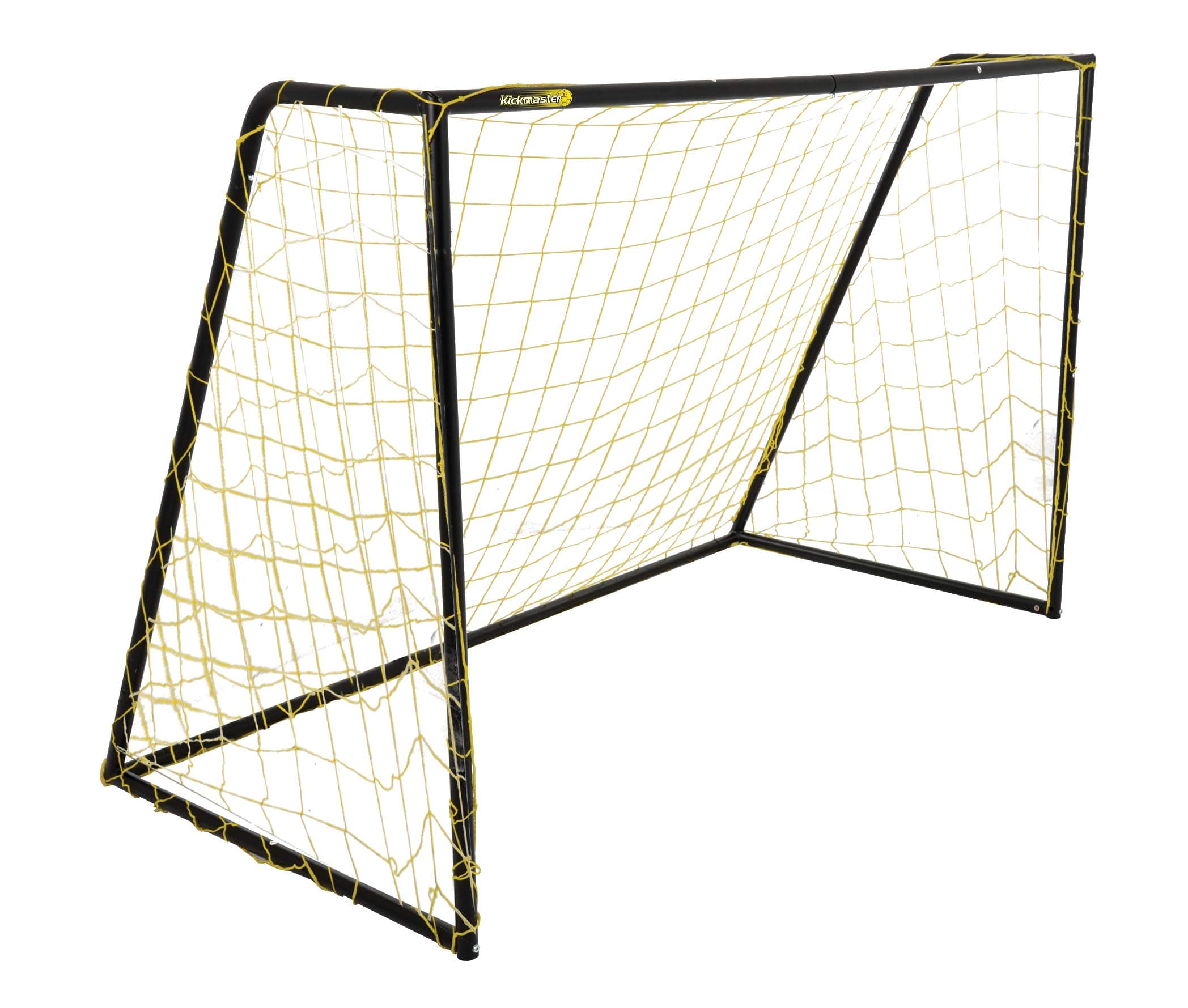 Premier HD Heavy Duty 8ft Football Soccer Goal | Powder Coated Rust-Resistant Steel Frame | High Density 5 ply Netting | Ideal for Outdoor Play and Soccer Training Skill Development