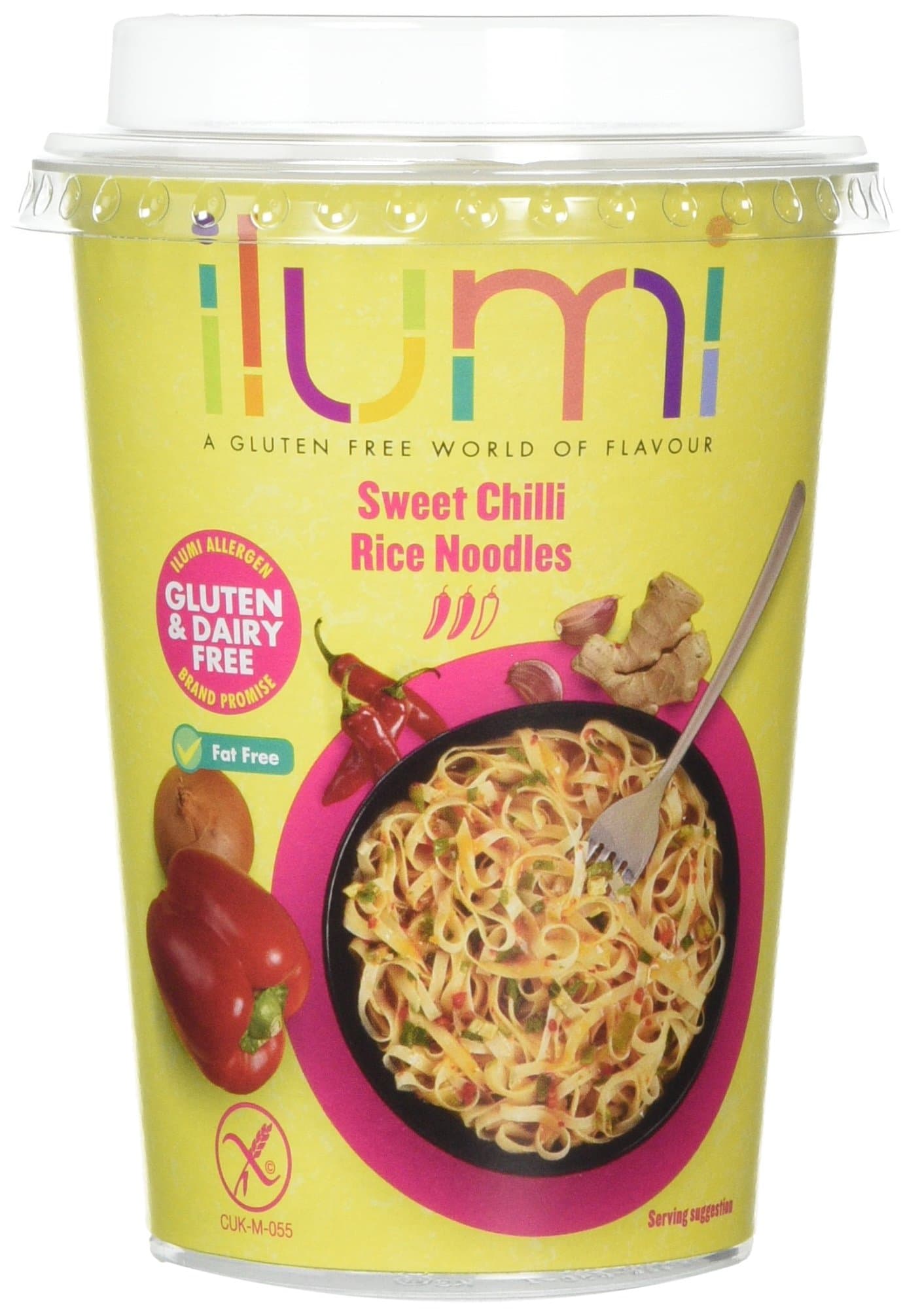 Ilumi Sweet Chilli Noodle Pot, 75 g, Pack of 6