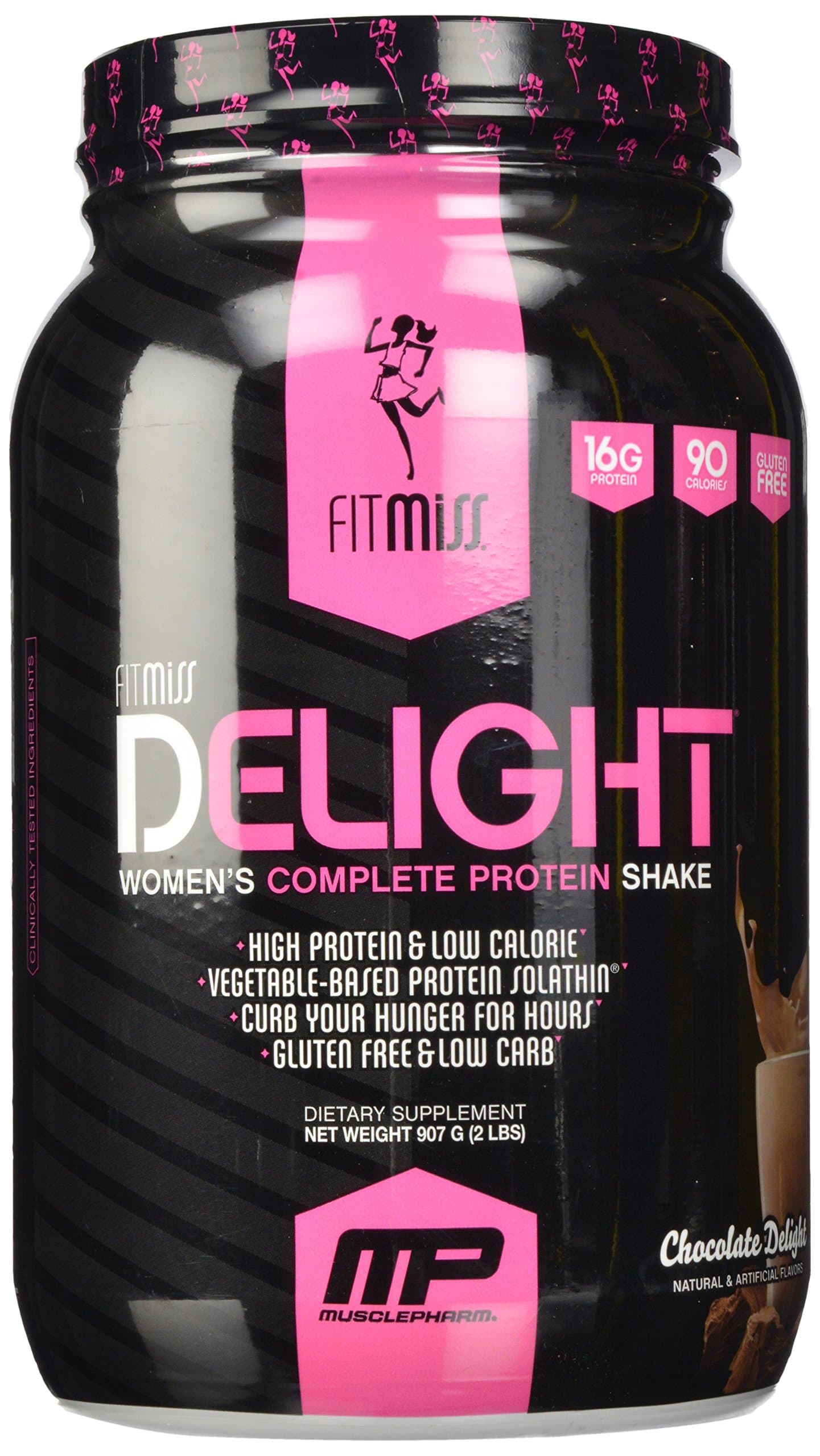 FitMiss, Delight, Women's Complete Protein Shake, Chocolate Delight, 2 lbs (907 g)