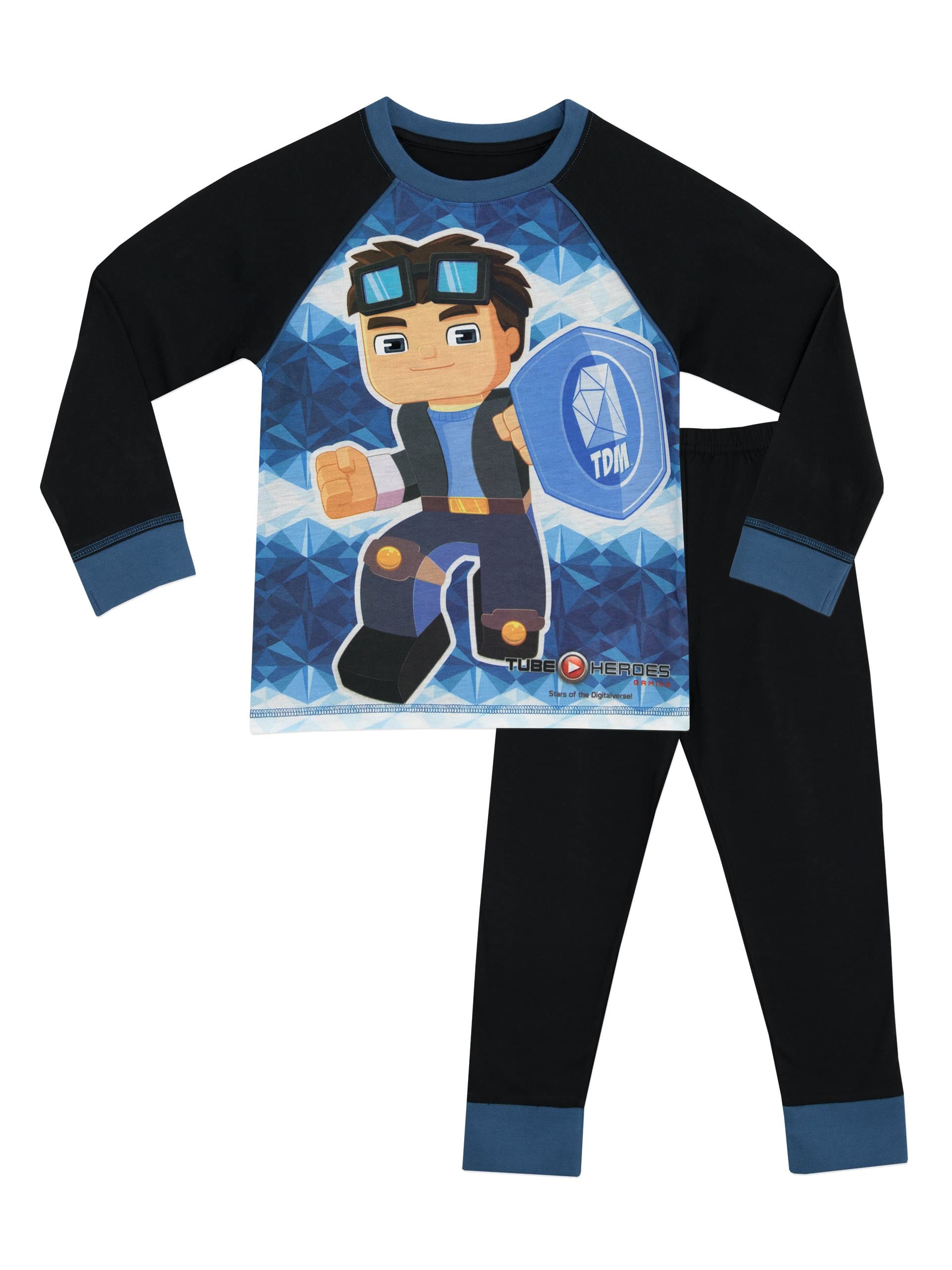 Tube Heroes Boys Dan TDM Pyjamas Age 7 to 8 Years