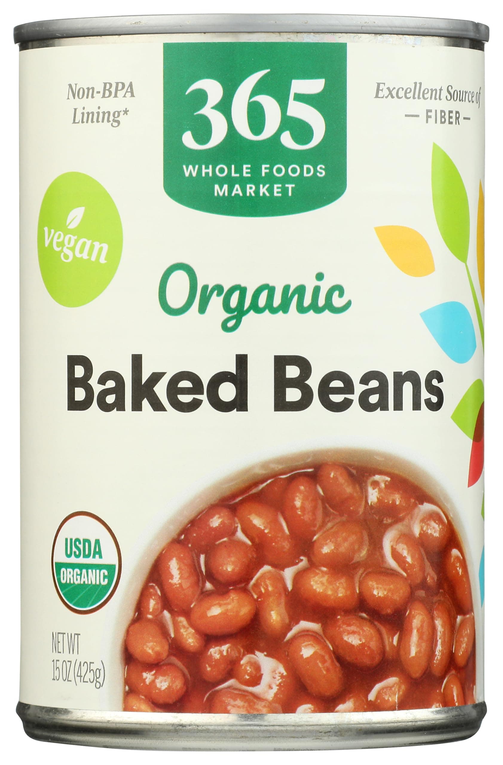 Organic Traditional Baked Beans, 15 Ounce