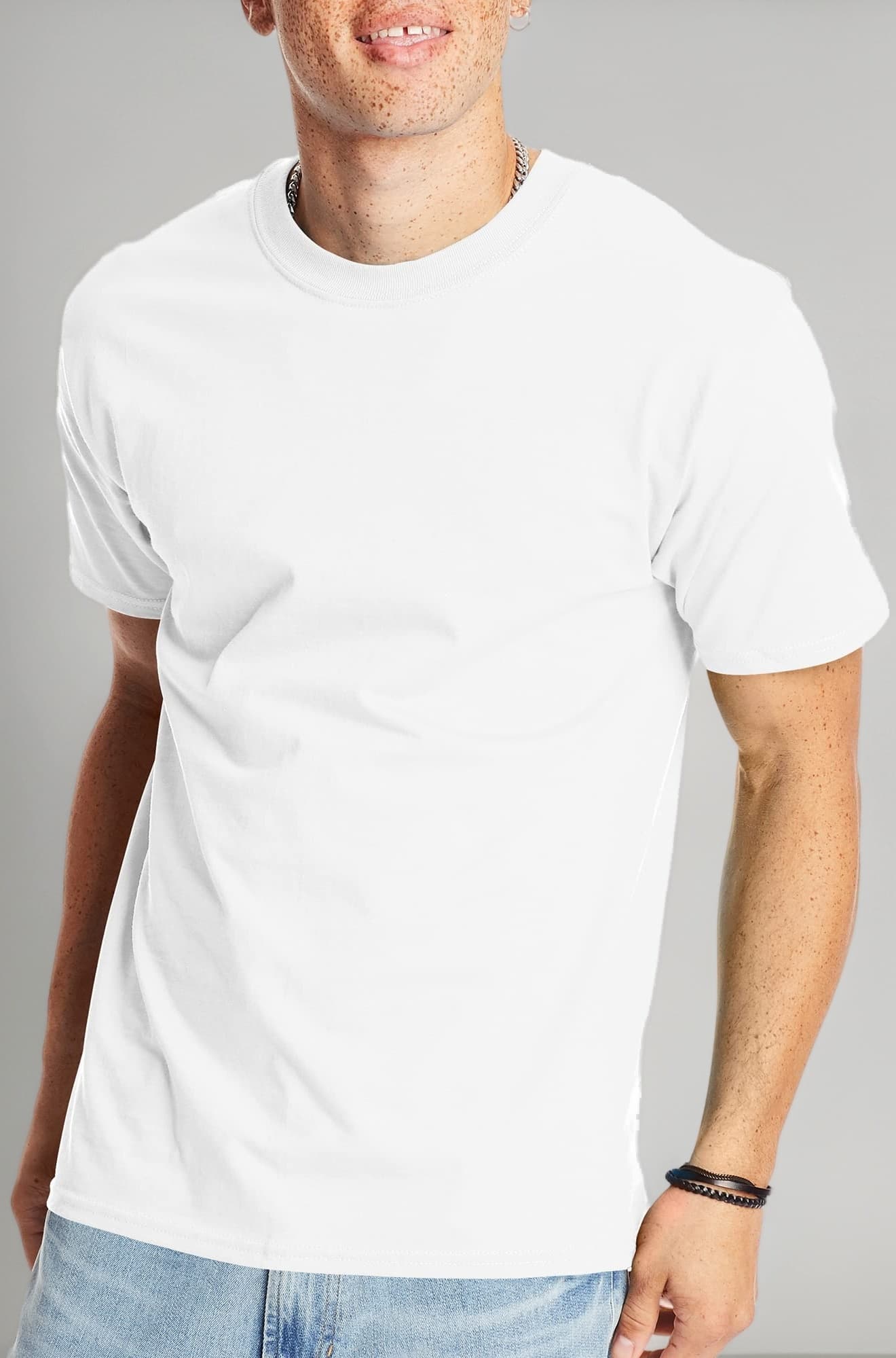 Hanes Short Sleeve Beefy T-Shirt - 5180