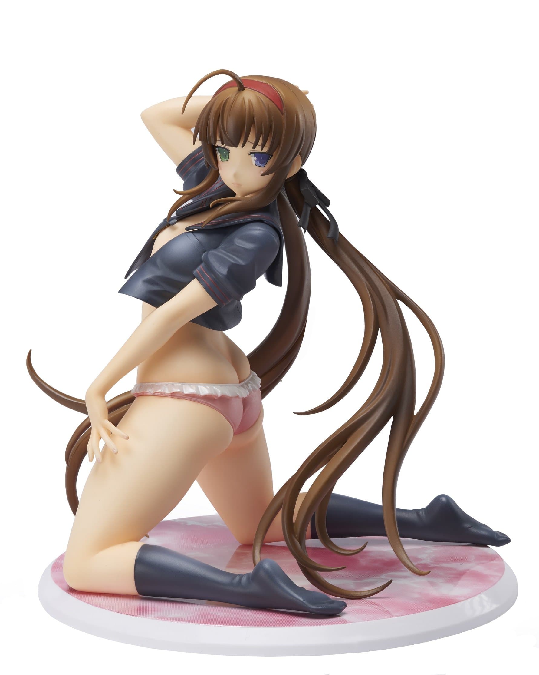 Proovy Senran Kagura NewWave G Burst: Ryobi Kiwami Girls Slender Glamorous PVC Figure (Sailor Uniform Version)