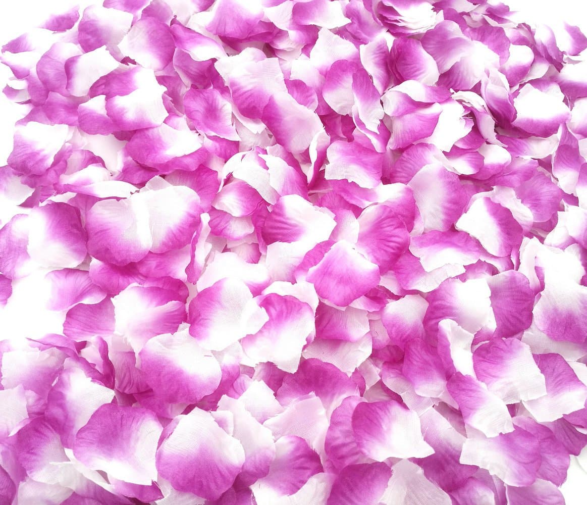 CODE FLORIST 2200 PCS Silk Rose Petals Wedding Flower Decoration