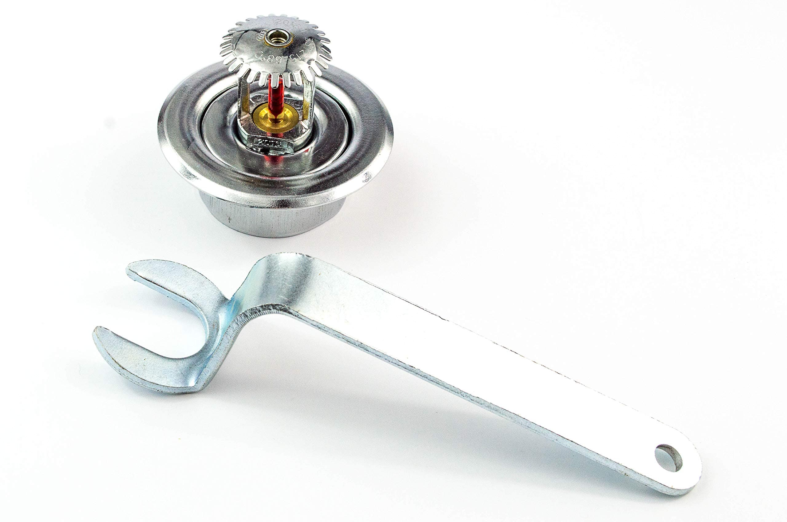 Metalware Solutions Fire Sprinkler Head Wrench Spanner for 1/2" Recessed/Concealed Sprinkler Head Steel