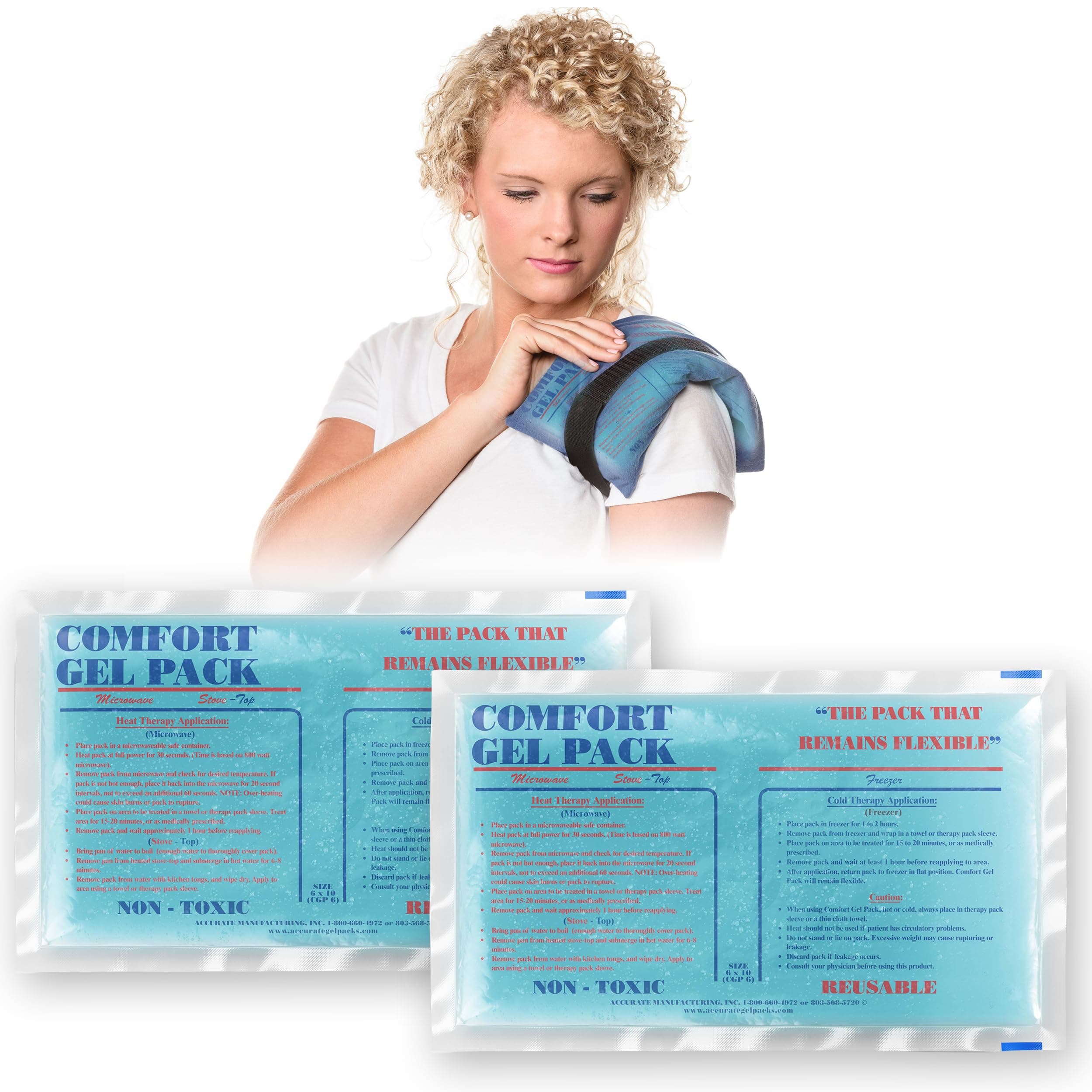 Ice Pack (6x10 Size) 2 Pack