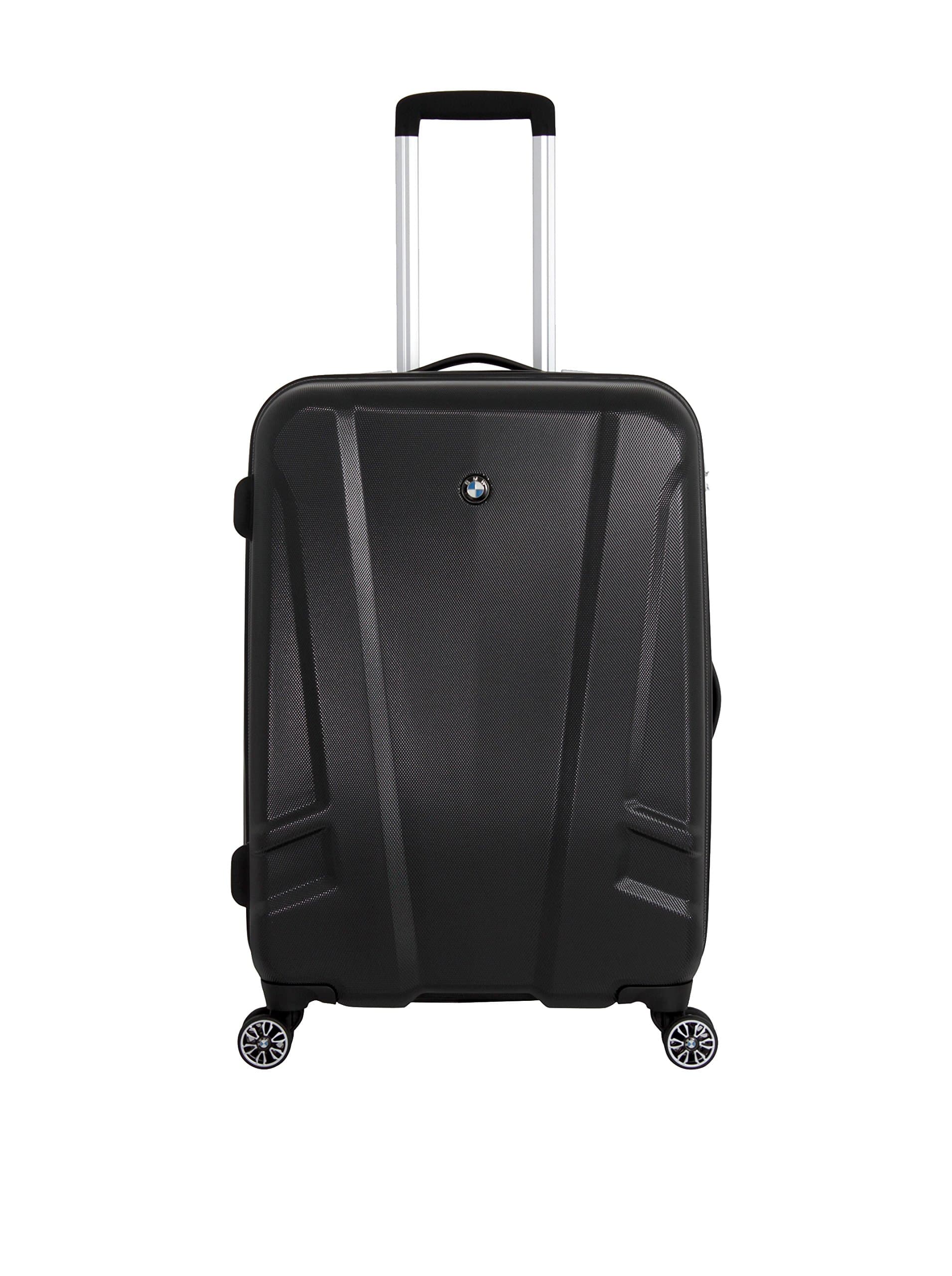 23" Hardside Spinner Suitcase Color: Black