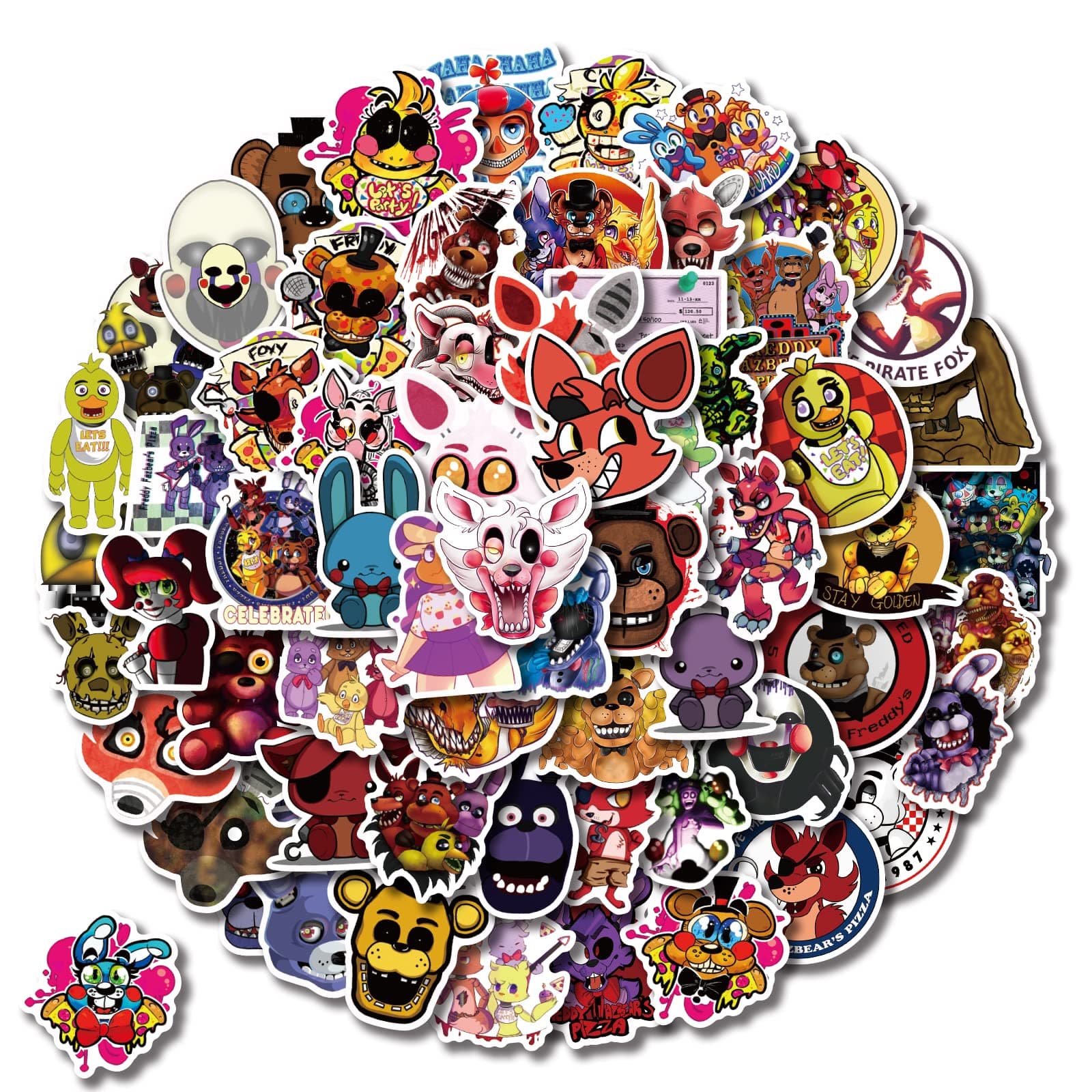 TQTYOYCartoon Stickers 100PCS Stickers Gift for Teens/Kids