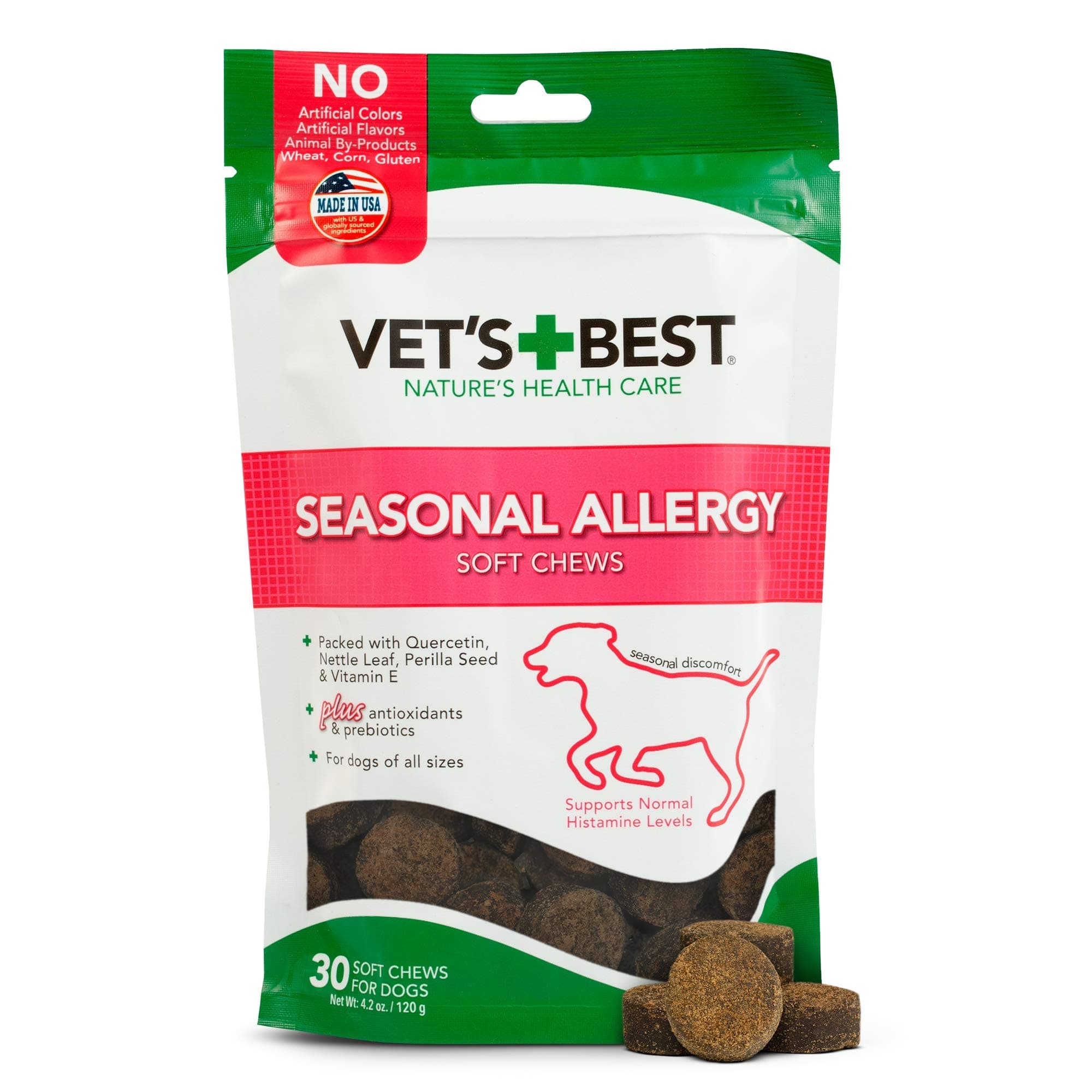 Vet's Best Seasonal Allergy Soft Chews (1 x 30 ct)