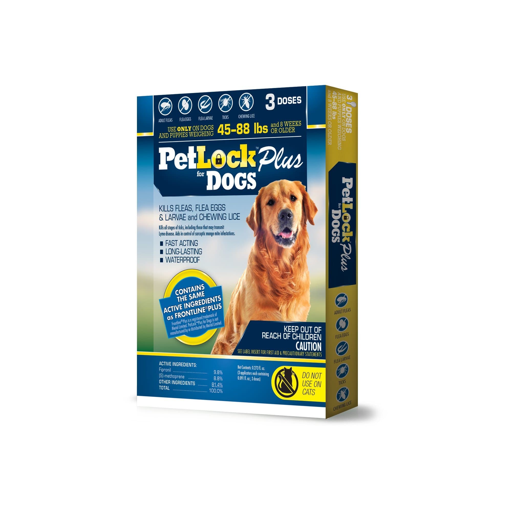 Flea/Tick F/Dog 45-88lb