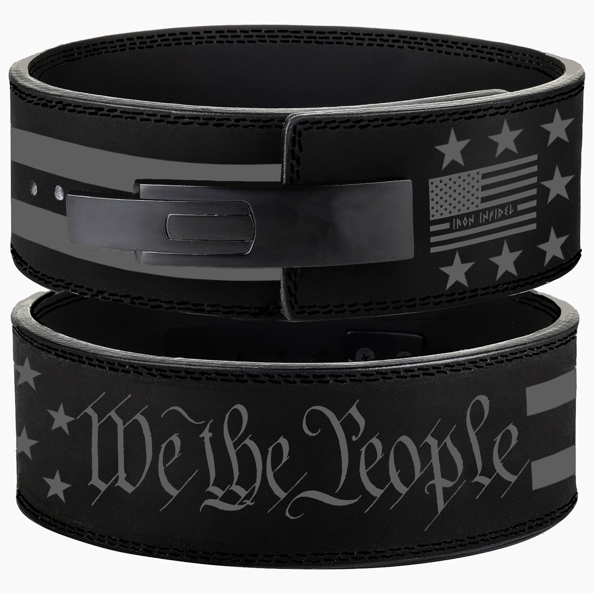 Iron Infidel Weight Lifting Belt - Heavy Duty Leather