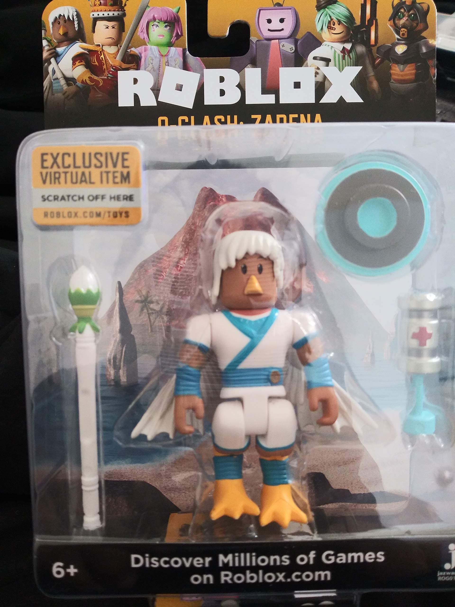 Roblox Q-Clash: Zadena 2.75 Inch Figure with Exclusive Virtual Item Code