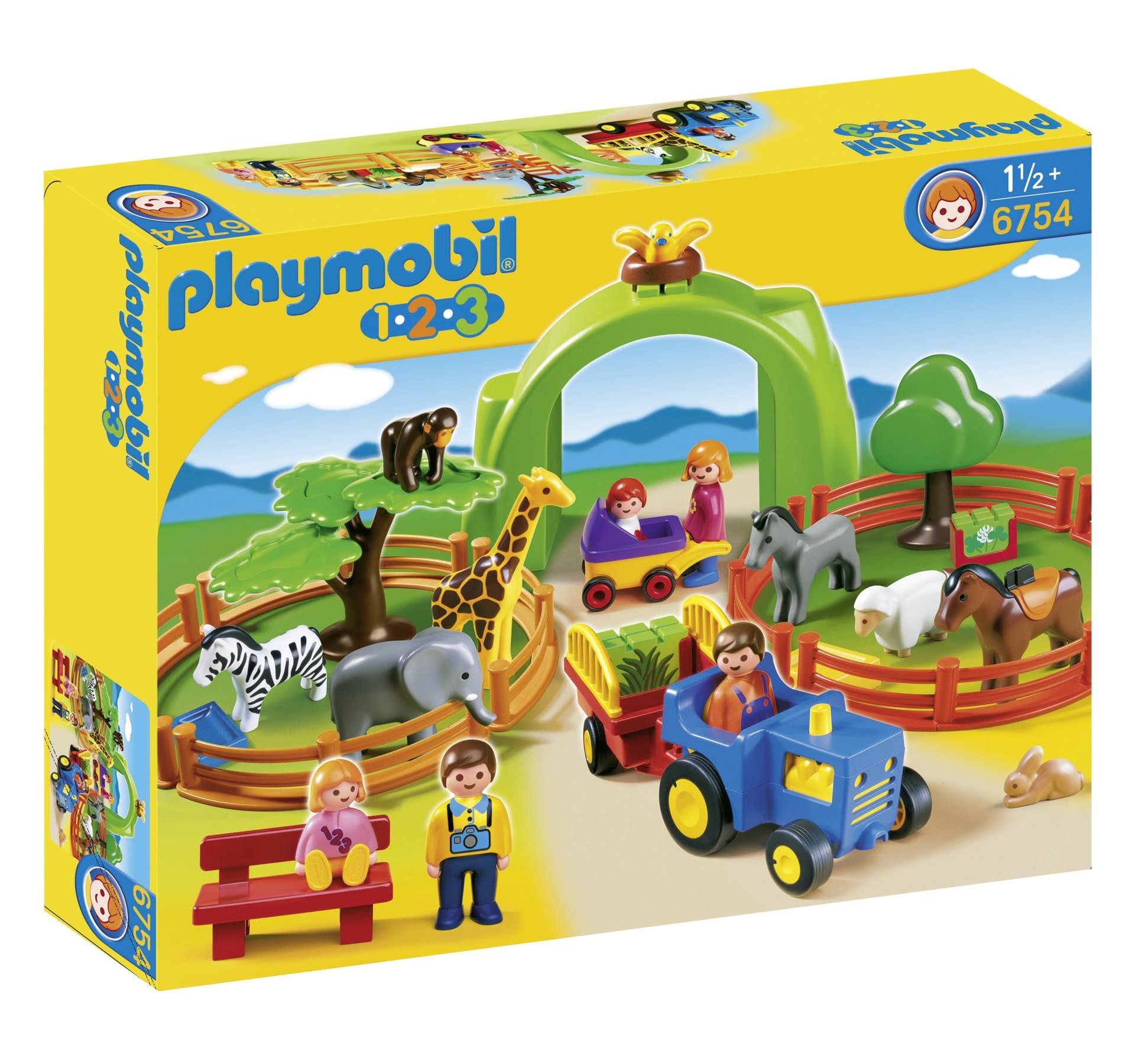 Playmobil 1.2.3 6754 Large Zoo