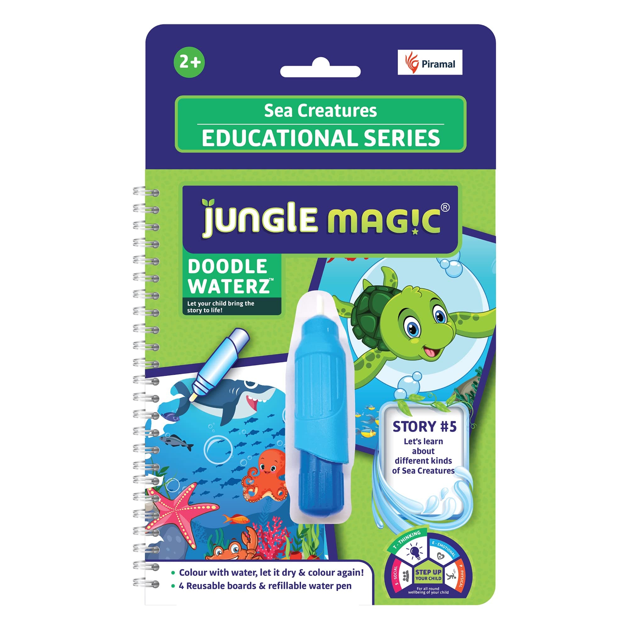 Jungle Magic Educational Games - Sea Creatures