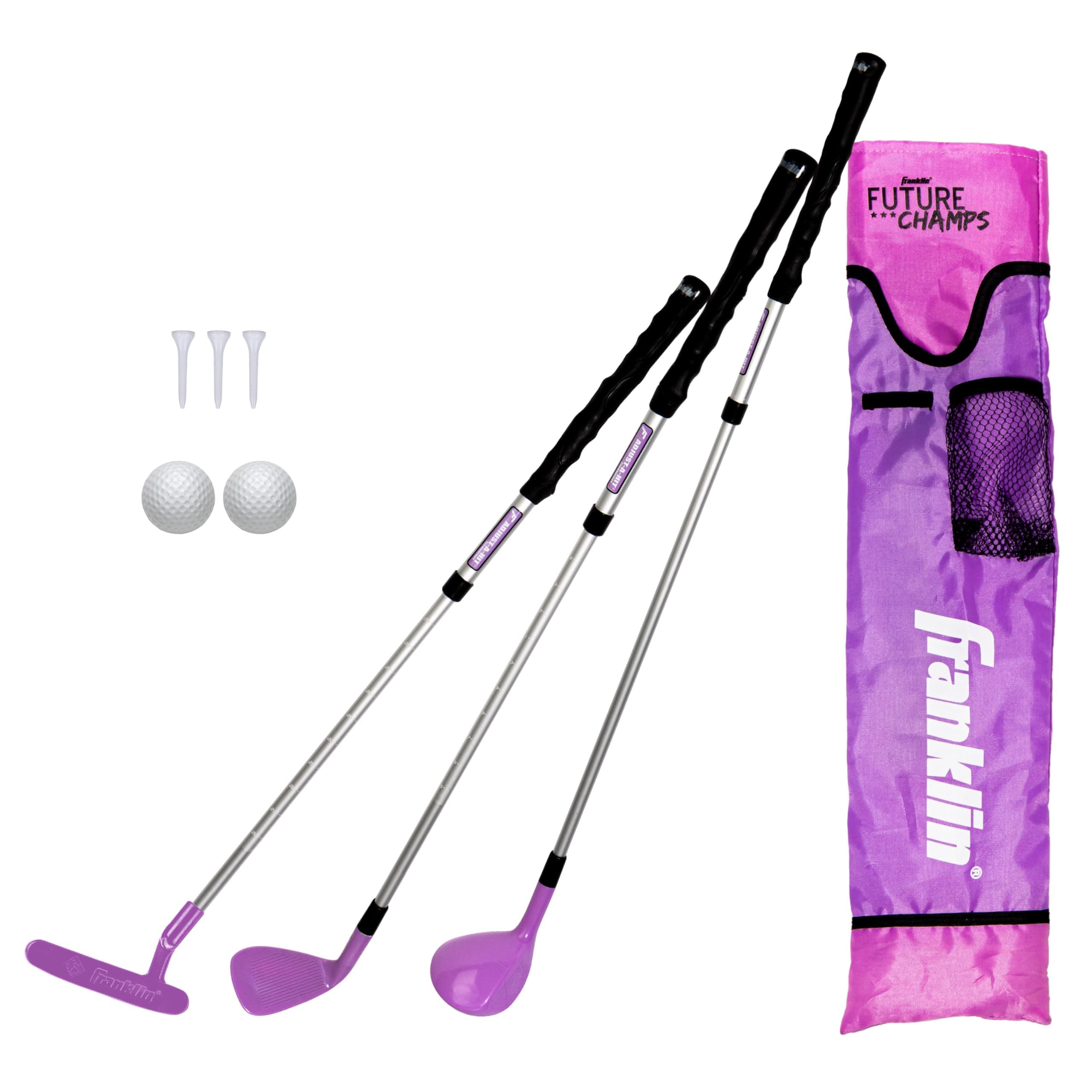 Franklin Sports Kids Golf Set - Pink