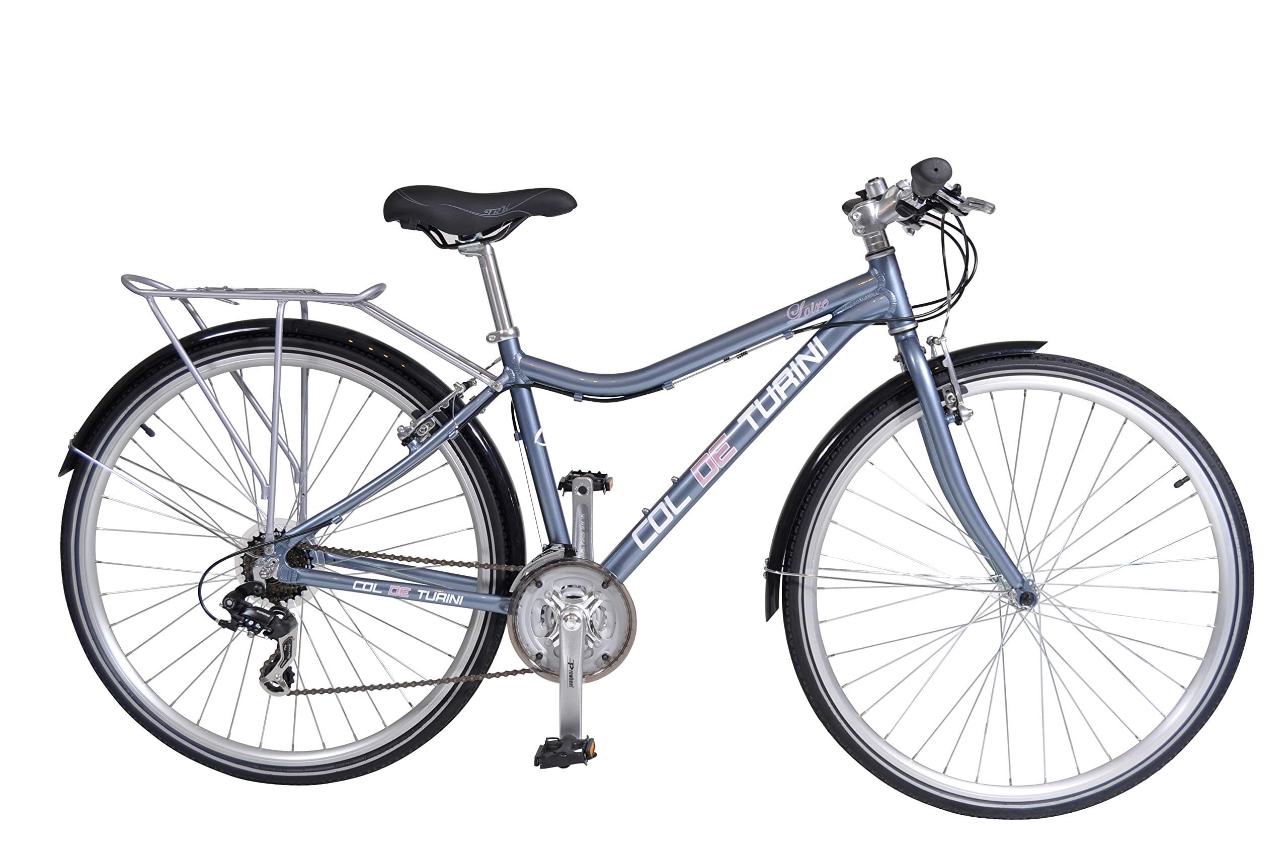 Col De Turini Cdt Ladies Loire Com Sports Leisure Synthetic Material Bikes Grey